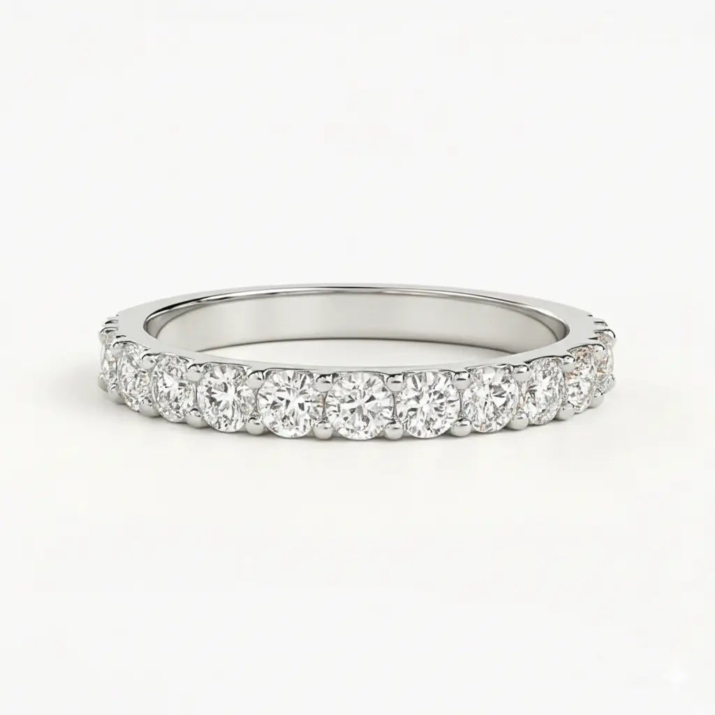 Claw Diamond Full Eternity Ring Chloe's Jewellers