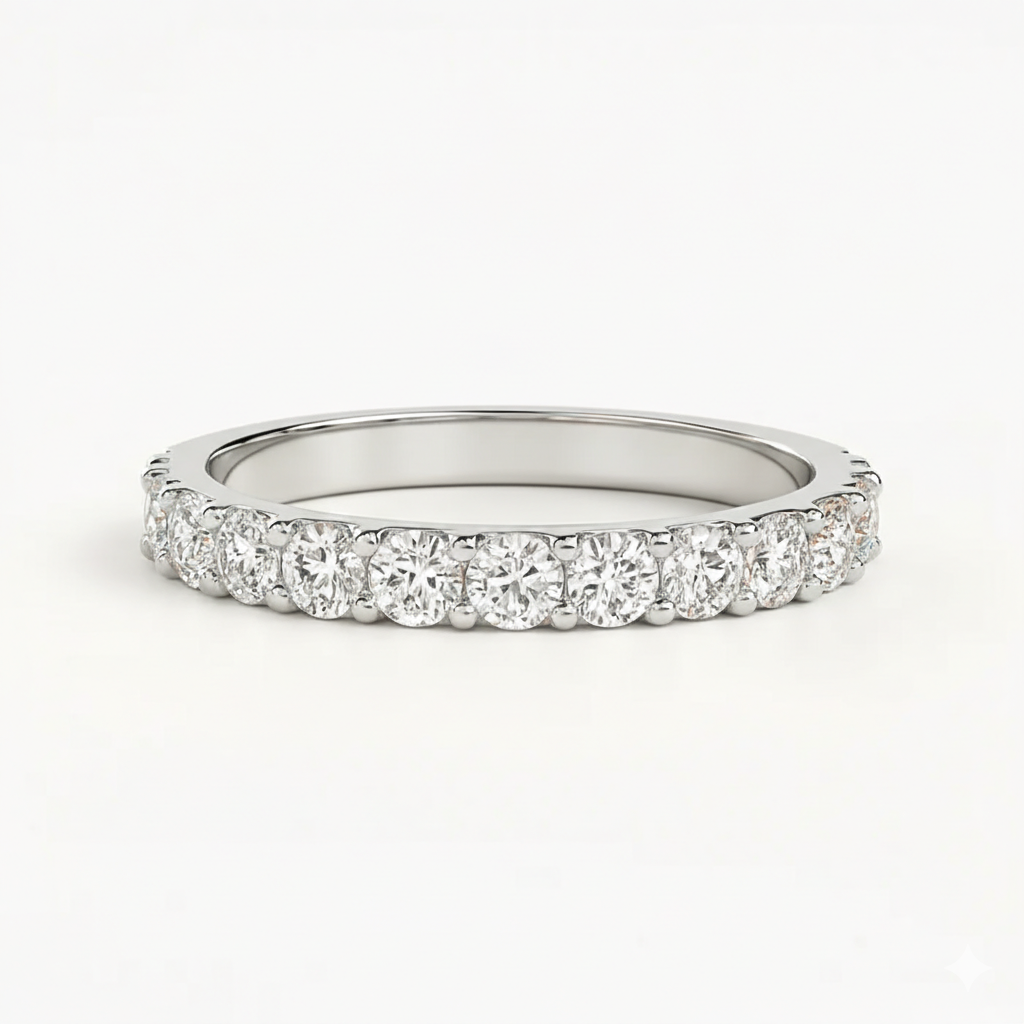 Claw Diamond Full Eternity Ring