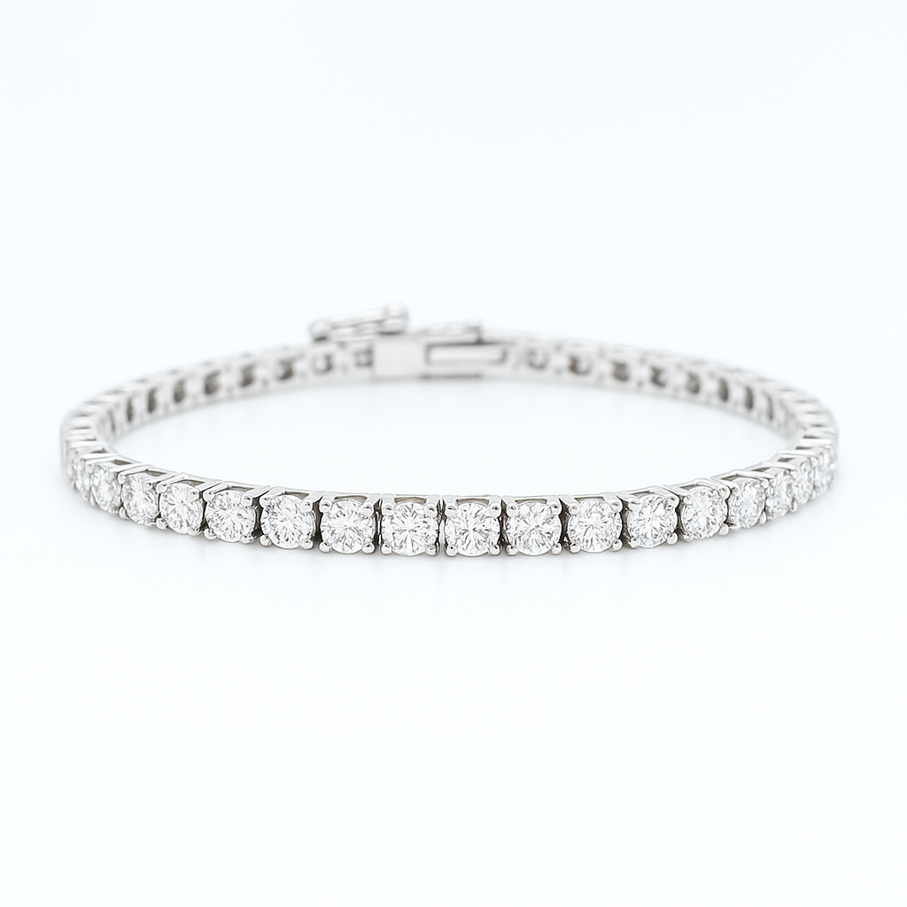 Tennis Bracelet | White gold bracelet | Diamond Bracelet | Natural diamonds