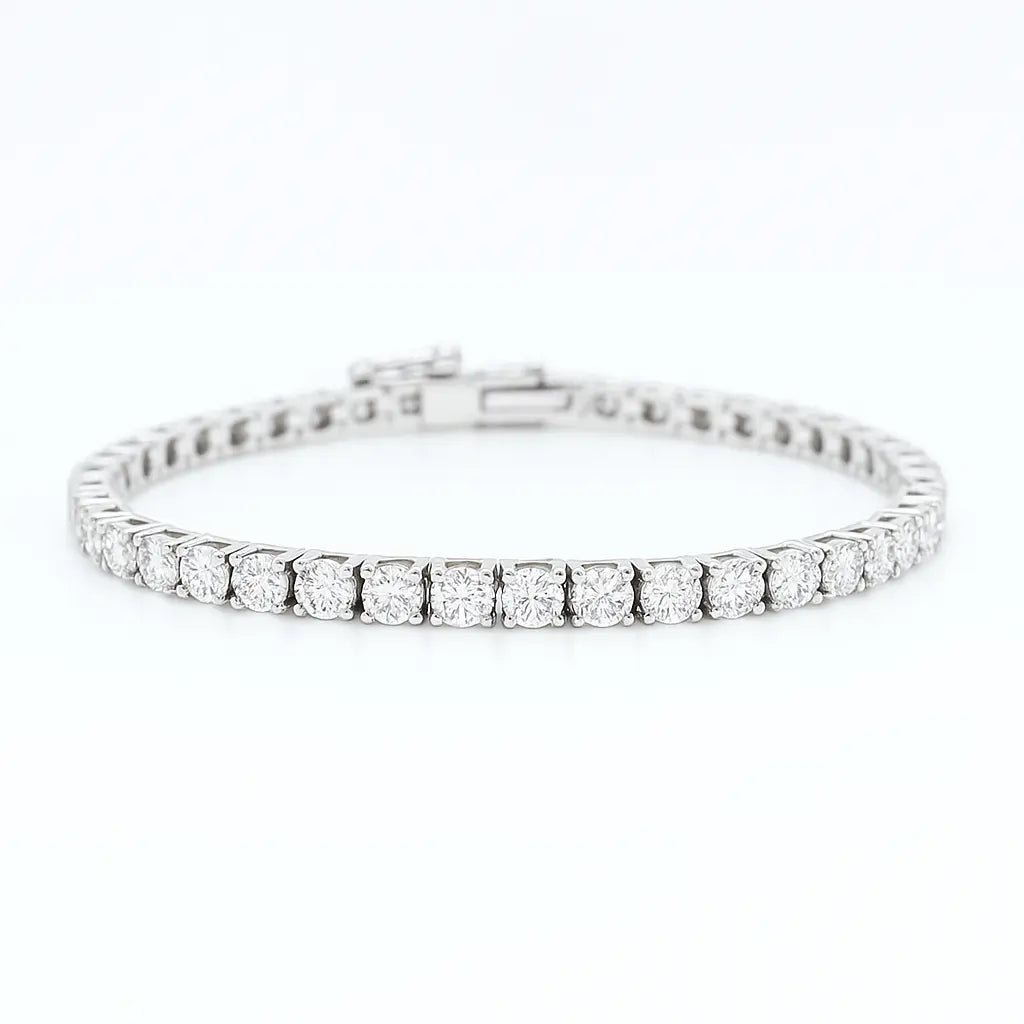 Tennis Bracelet | White gold bracelet | Diamond Bracelet | Natural diamonds Chloe's Jewellers