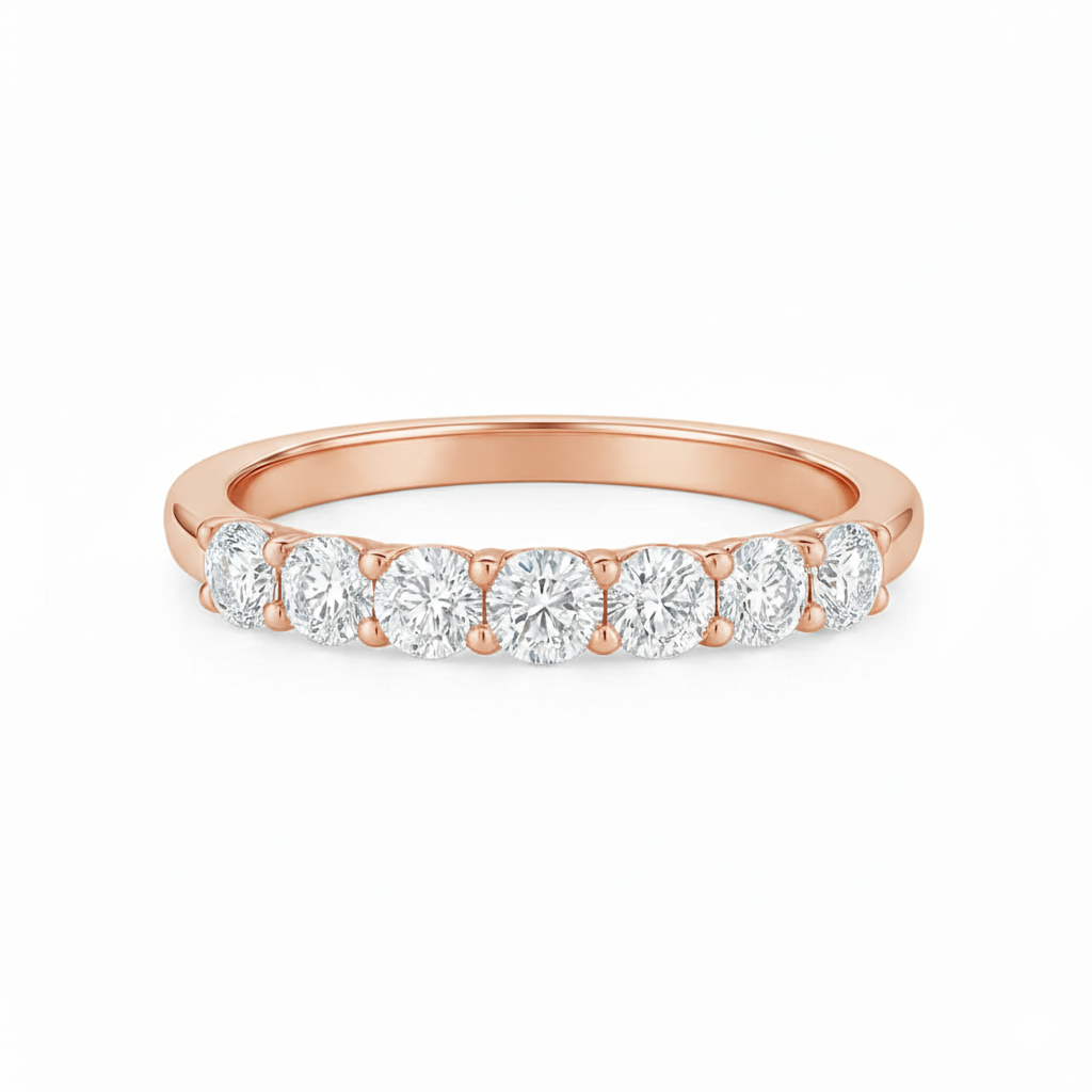 Eclipse Half Eternity Ring