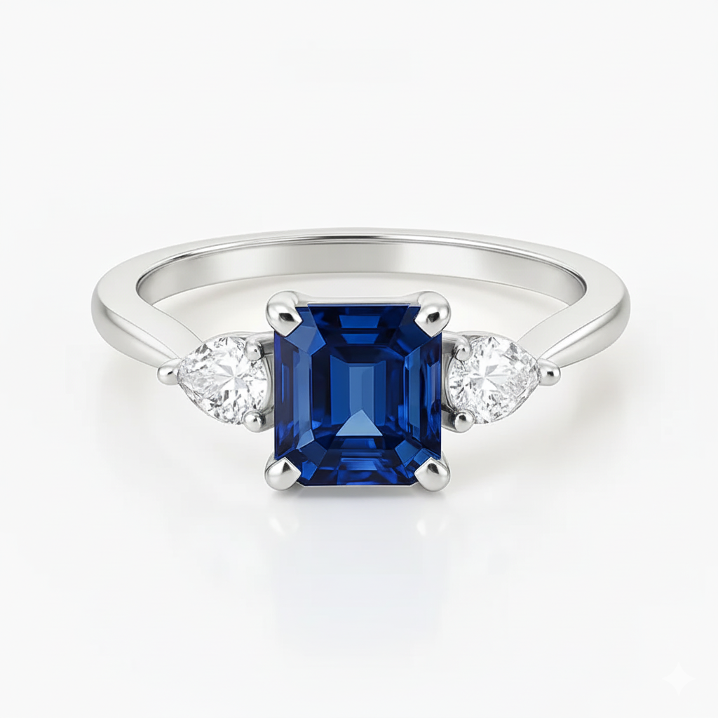 Bluebell Sapphire & Diamond Ring