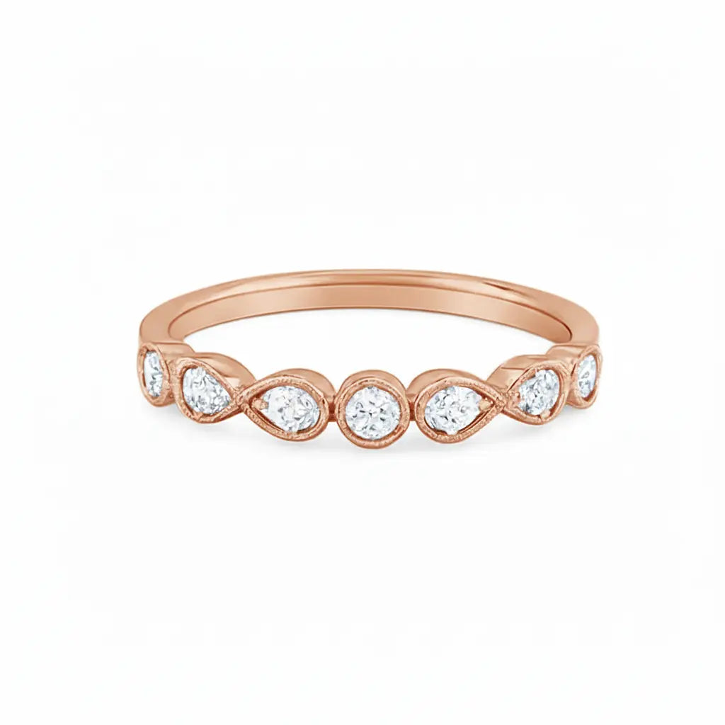 Harmony Half Eternity Ring Chloe's Jewellers