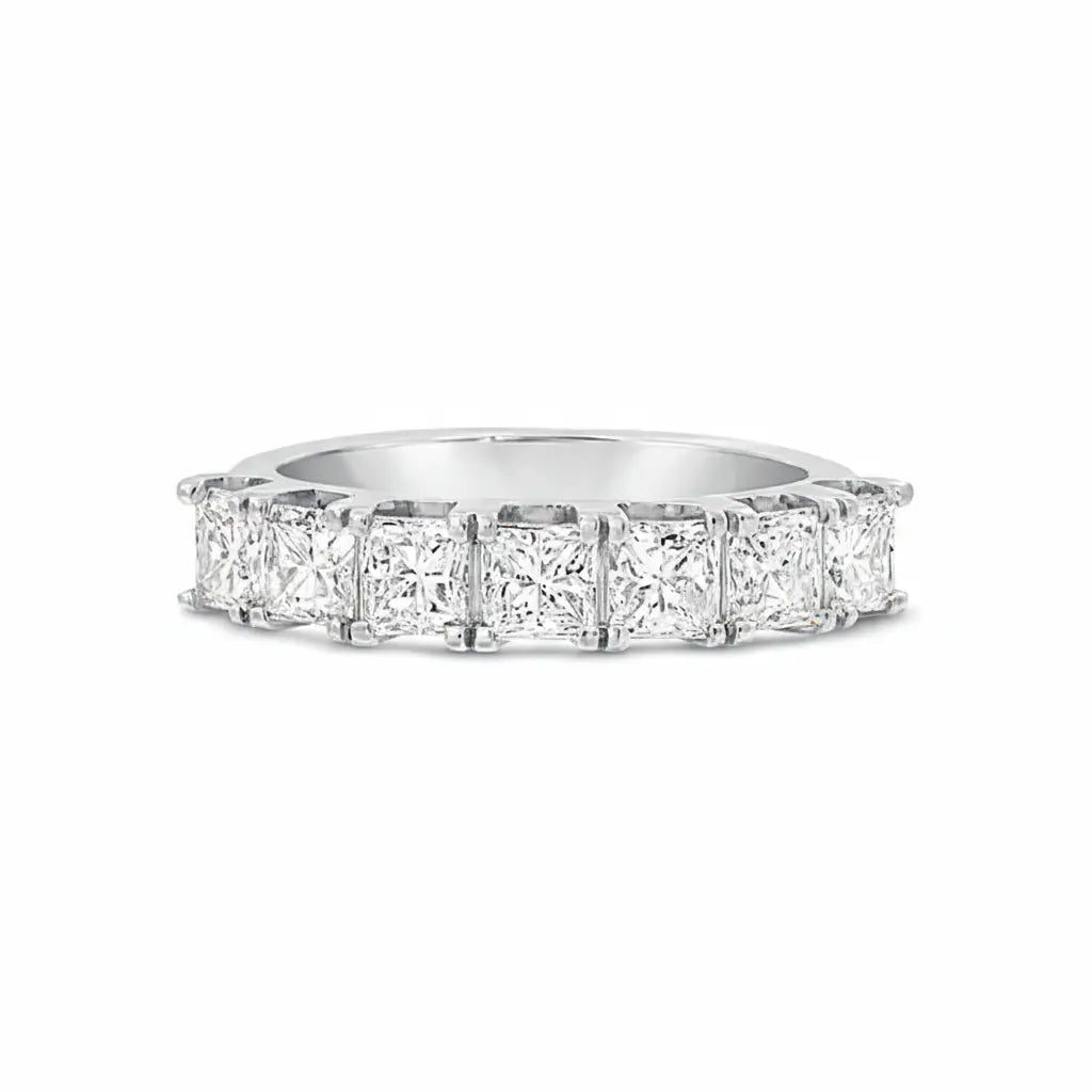 Princess Cut Eternity Ring Chloe's Jewellers