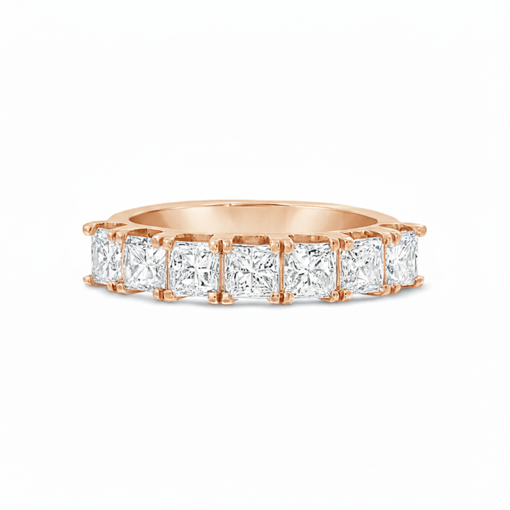 Princess Cut Eternity Ring