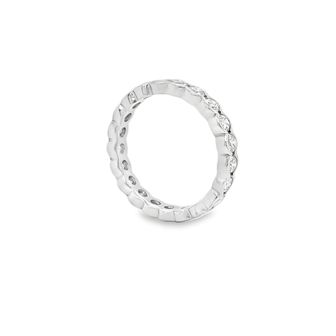 Semi Rub Over Full Eternity Ring Chloe's Jewellers