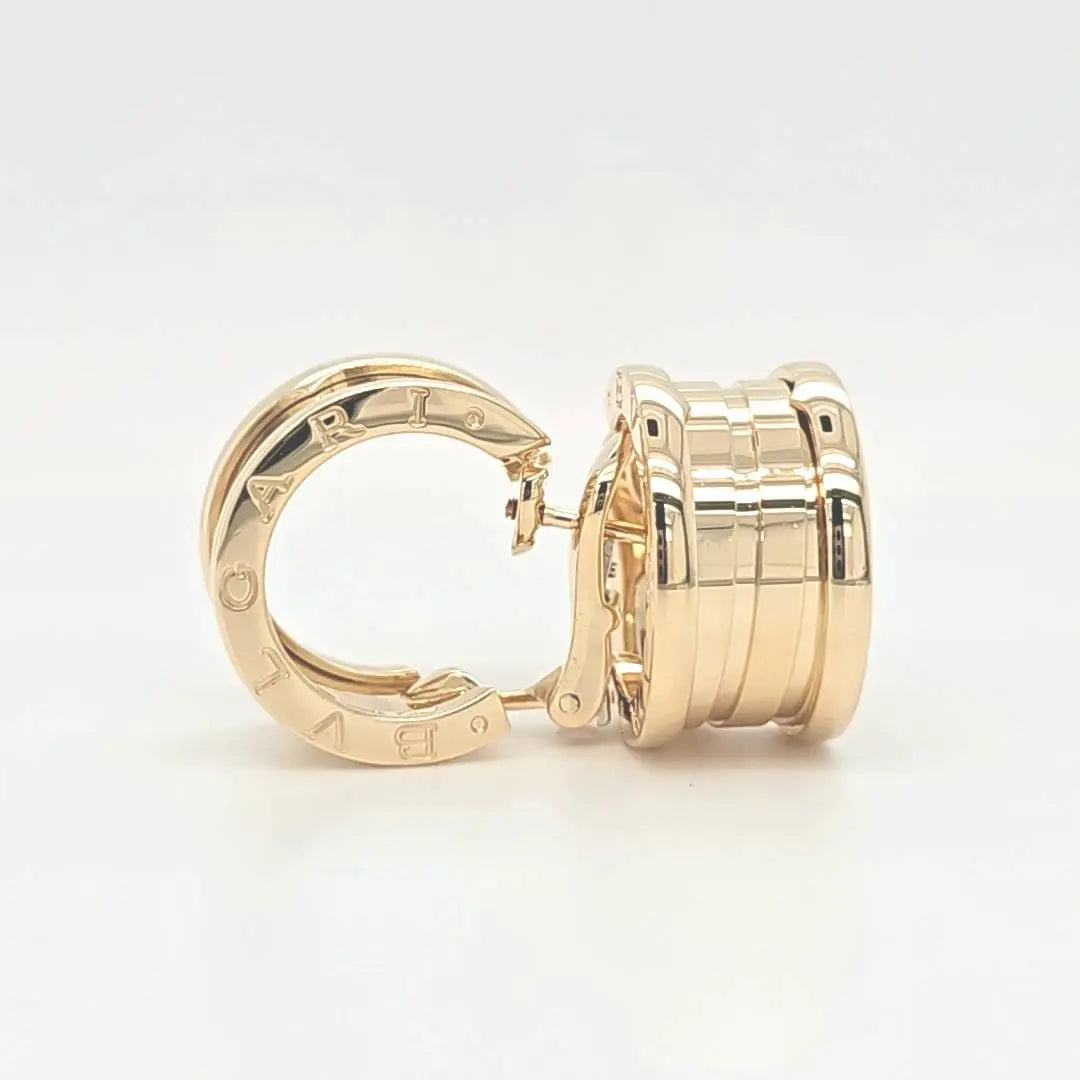Pre-Owned | Bvlgari Two Band B.zero1 Earrings, 18k Yellow Gold Chloe's Jewellers