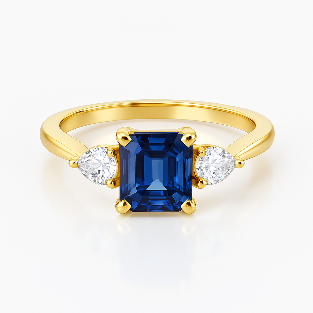 Bluebell Sapphire & Diamond Ring Chloe's Jewellers