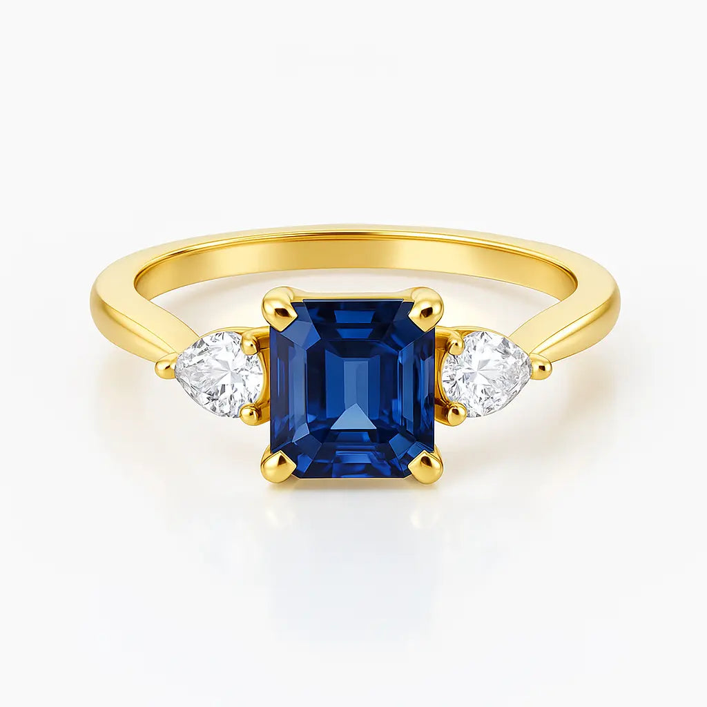 Bluebell Sapphire & Diamond Ring Chloe's Jewellers