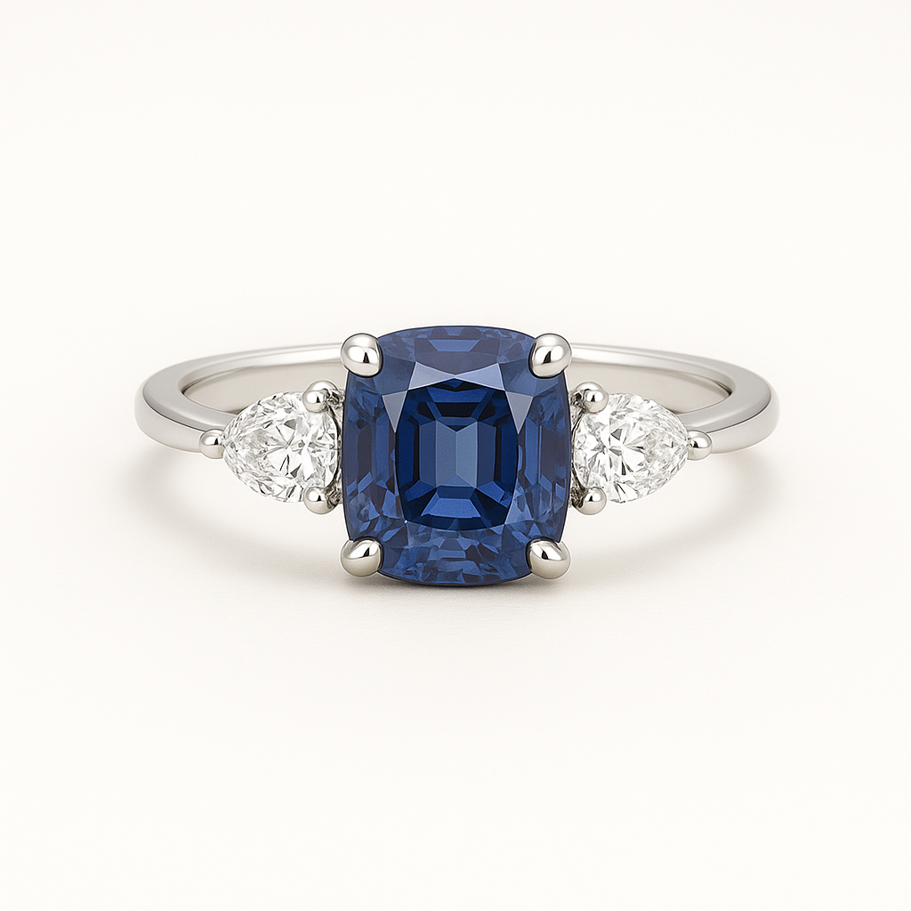 Bluebell Sapphire & Diamond Ring