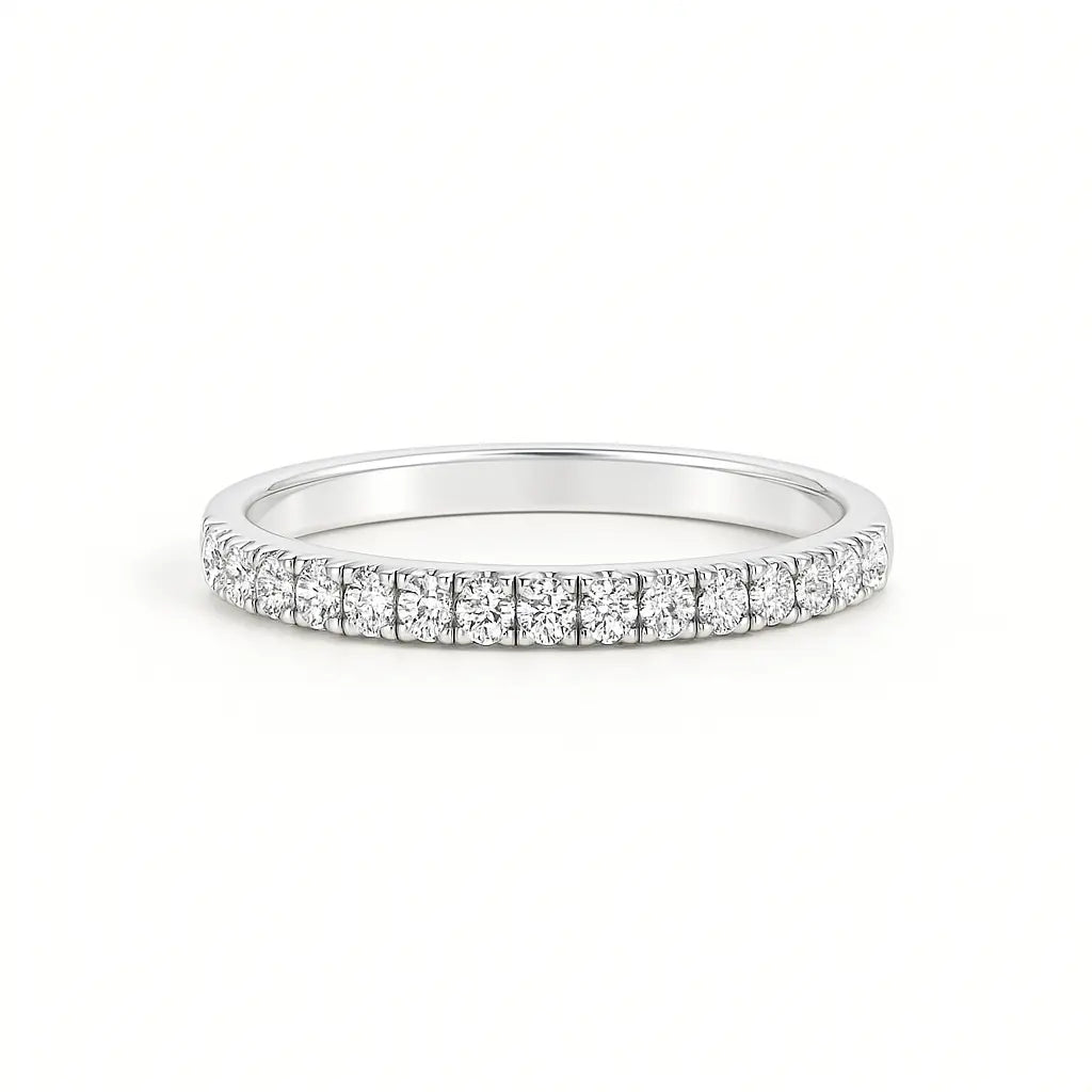 Full Set Micro Pavé Diamond Eternity Ring in Platinum – 0.80ct Chloe's Jewellers