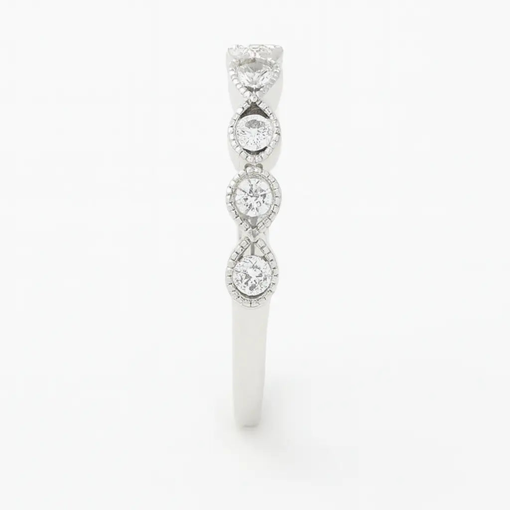 Harmony Half Eternity Ring Chloe's Jewellers