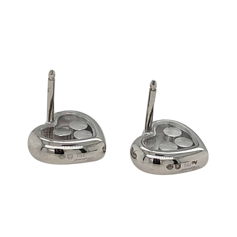 Pre-Owned | Chopard Happy Diamonds Icons Heart Shape Stud Earrings