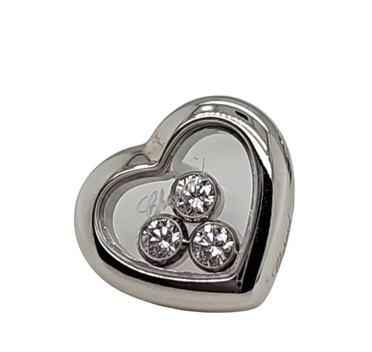 Pre-Owned | Chopard Happy Diamonds Icons Heart Shape Stud Earrings Chloe's Jewellers