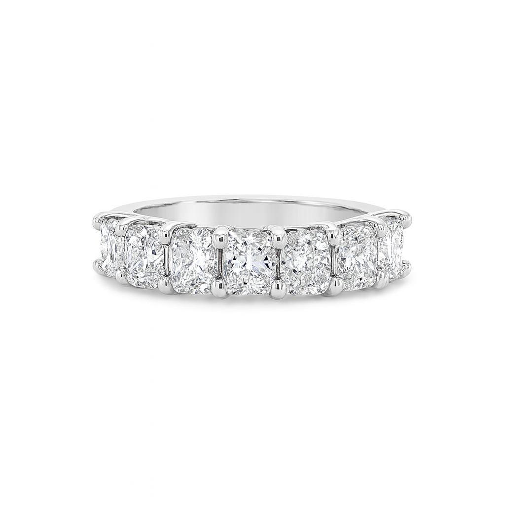 Radiant Diamond Eternity Ring Chloe's Jewellers