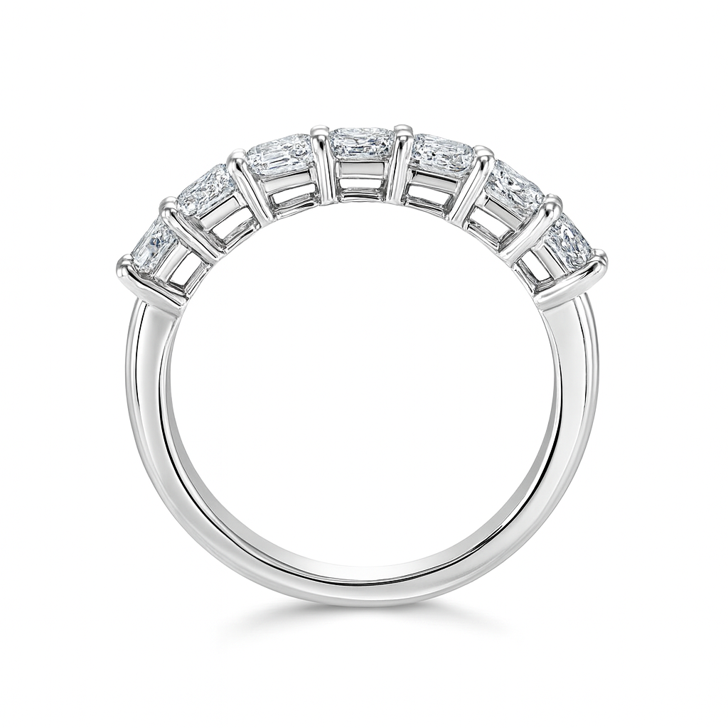 Radiant Diamond Eternity Ring Chloe's Jewellers