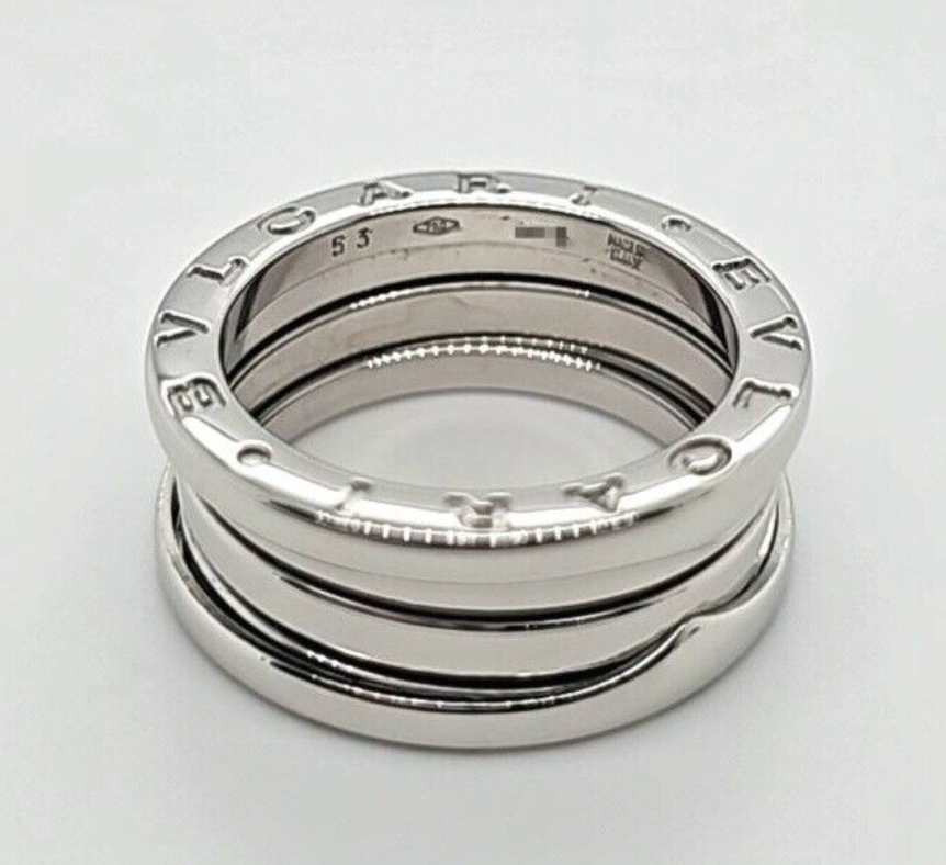 Pre-Owned | Bvlgari B.zero1 Three-Band Ring, 18ct White Gold