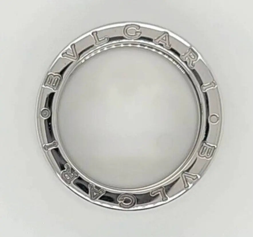 Bvlgari B.zero1 Three-Band Ring | 18K White Gold | Size 53 Chloe's Jewellers