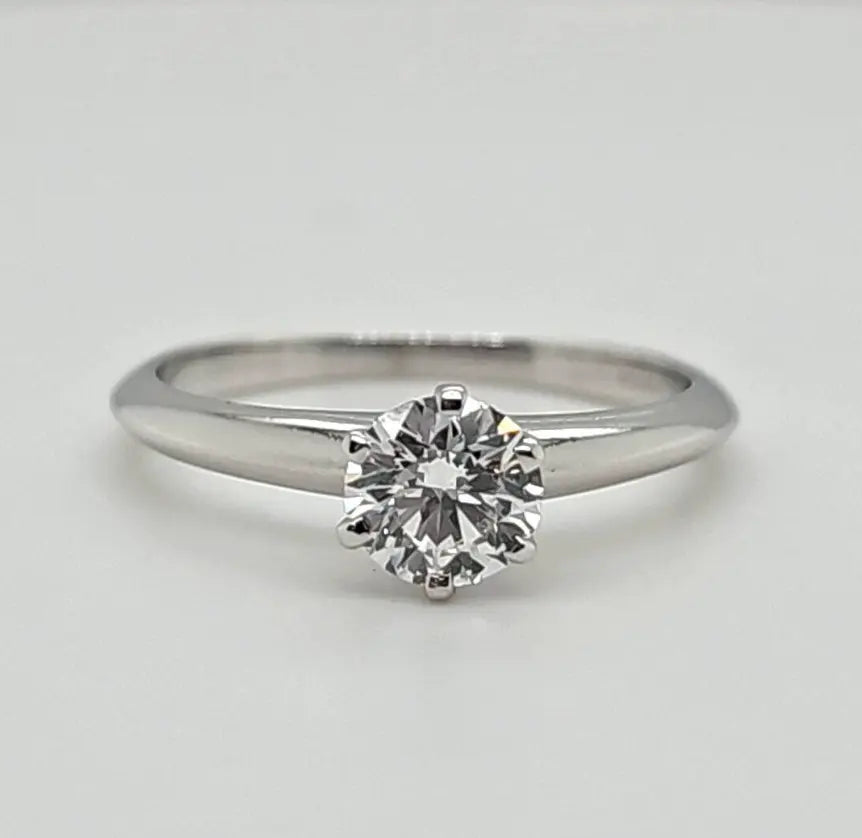 Pre-Owned | Tiffany & Co. Diamond Engagement Ring in Platinum Chloe's Jewellers