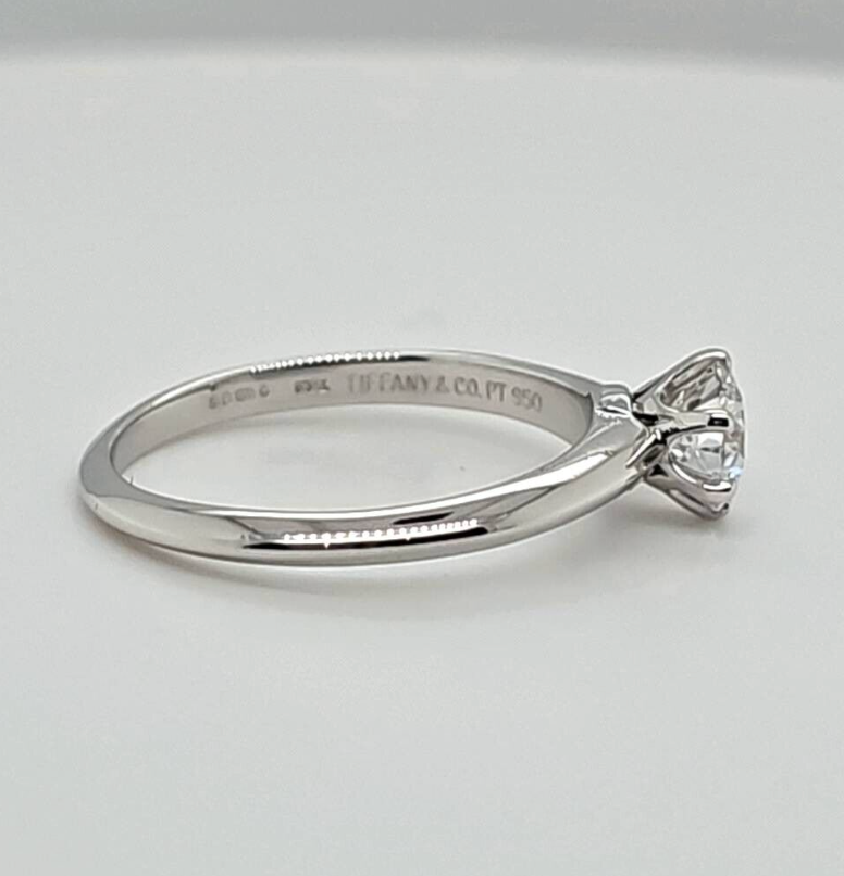 Pre-Owned | Tiffany & Co. Diamond Engagement Ring in Platinum Chloe's Jewellers