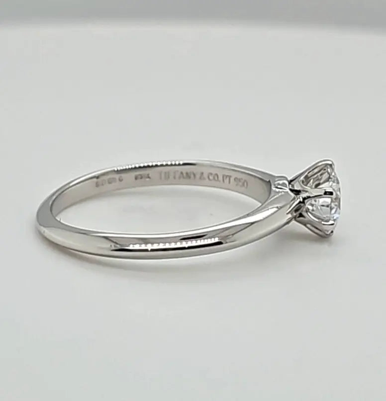 Pre-Owned | Tiffany & Co. Diamond Engagement Ring in Platinum Chloe's Jewellers