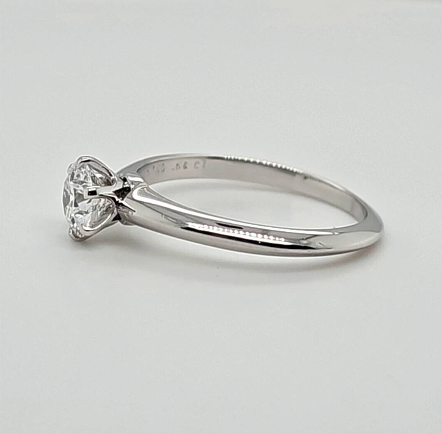 Pre-Owned | Tiffany & Co. Diamond Engagement Ring in Platinum Chloe's Jewellers