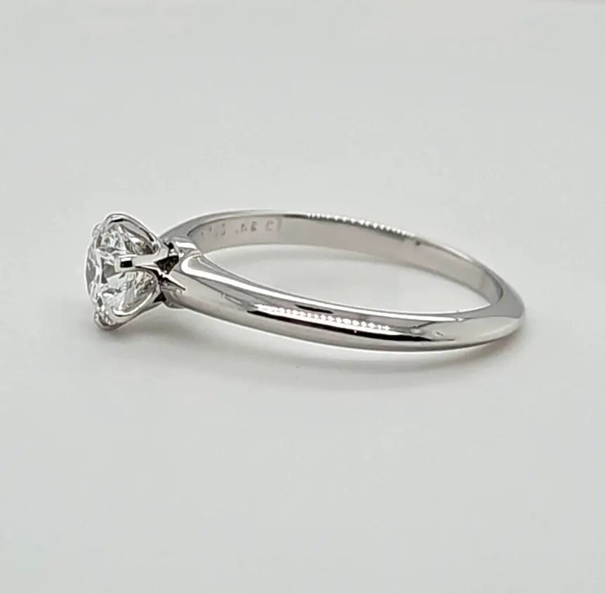 Pre-Owned | Tiffany & Co. Diamond Engagement Ring in Platinum Chloe's Jewellers