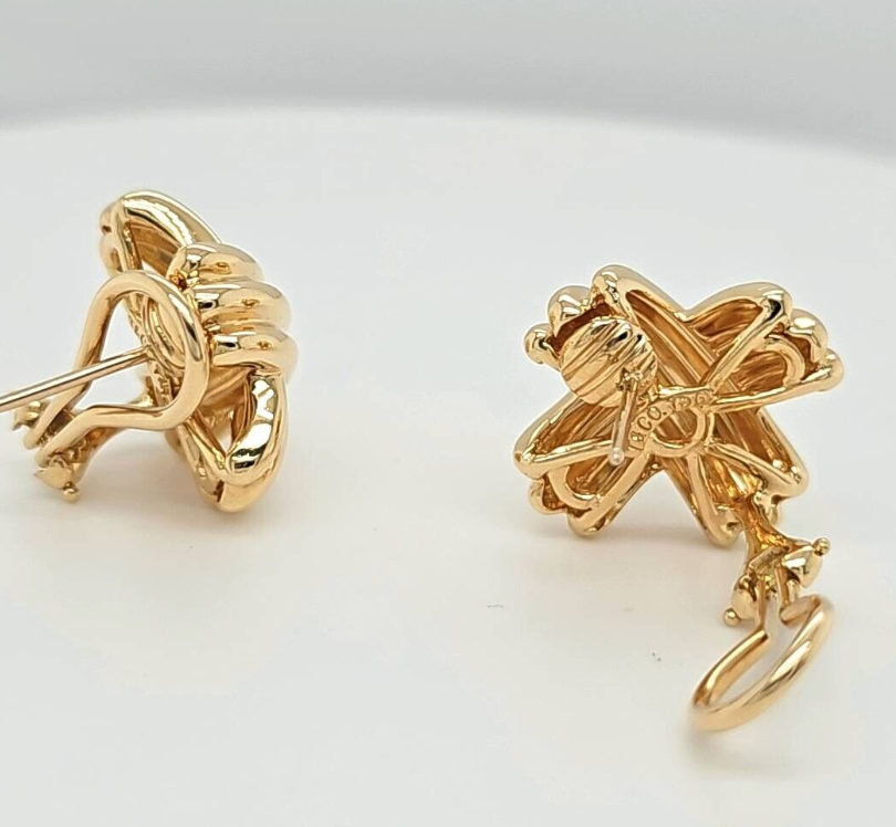 Pre-Owned | Tiffany & Co Signature 'X' Earrings Chloe's Jewellers
