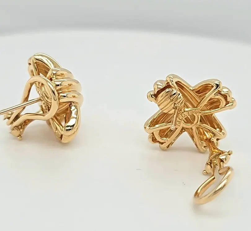 Pre-Owned | Tiffany & Co Signature 'X' Earrings Chloe's Jewellers
