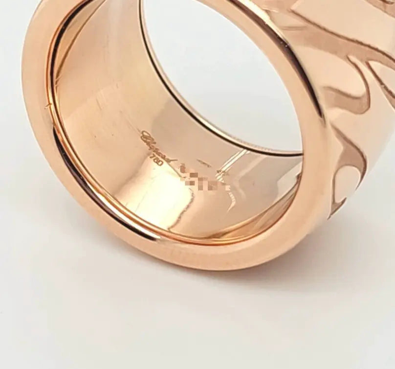 Pre-Owned Chopard Chopardissimo Ring | 18K Rose Gold | Size O Chloe's Jewellers