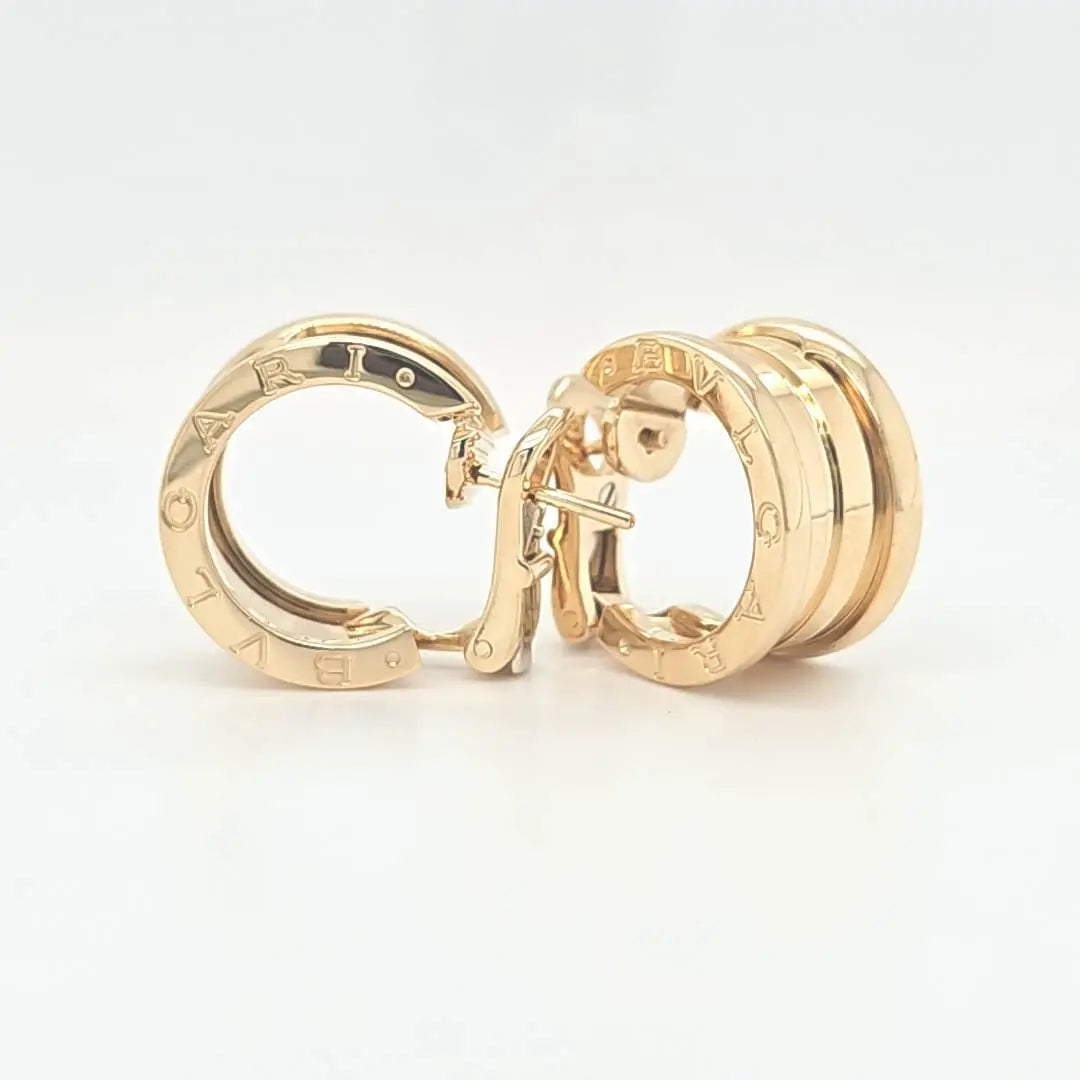 Pre-Owned | Bvlgari Two Band B.zero1 Earrings, 18k Yellow Gold Chloe's Jewellers