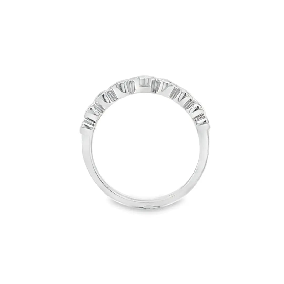 Graduated Rub Over Half Eternity Chloe's Jewellers