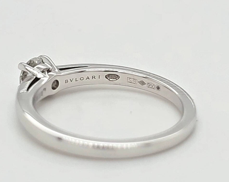 Bvlgari Diamond Ring | Platinum | Size M