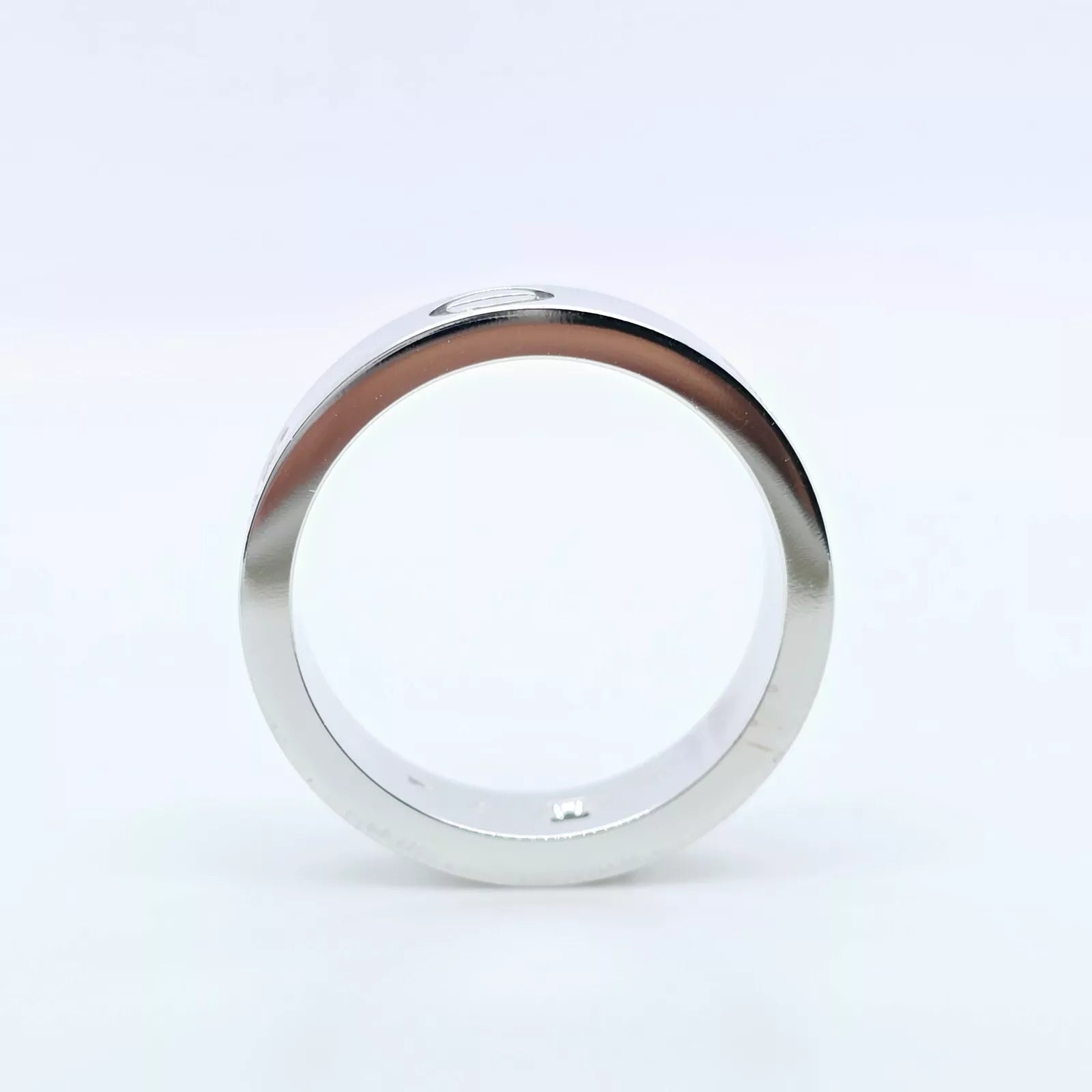 Cartier Love Ring, Classic model, 3 Diamonds, 18ct White Gold, Size 51
