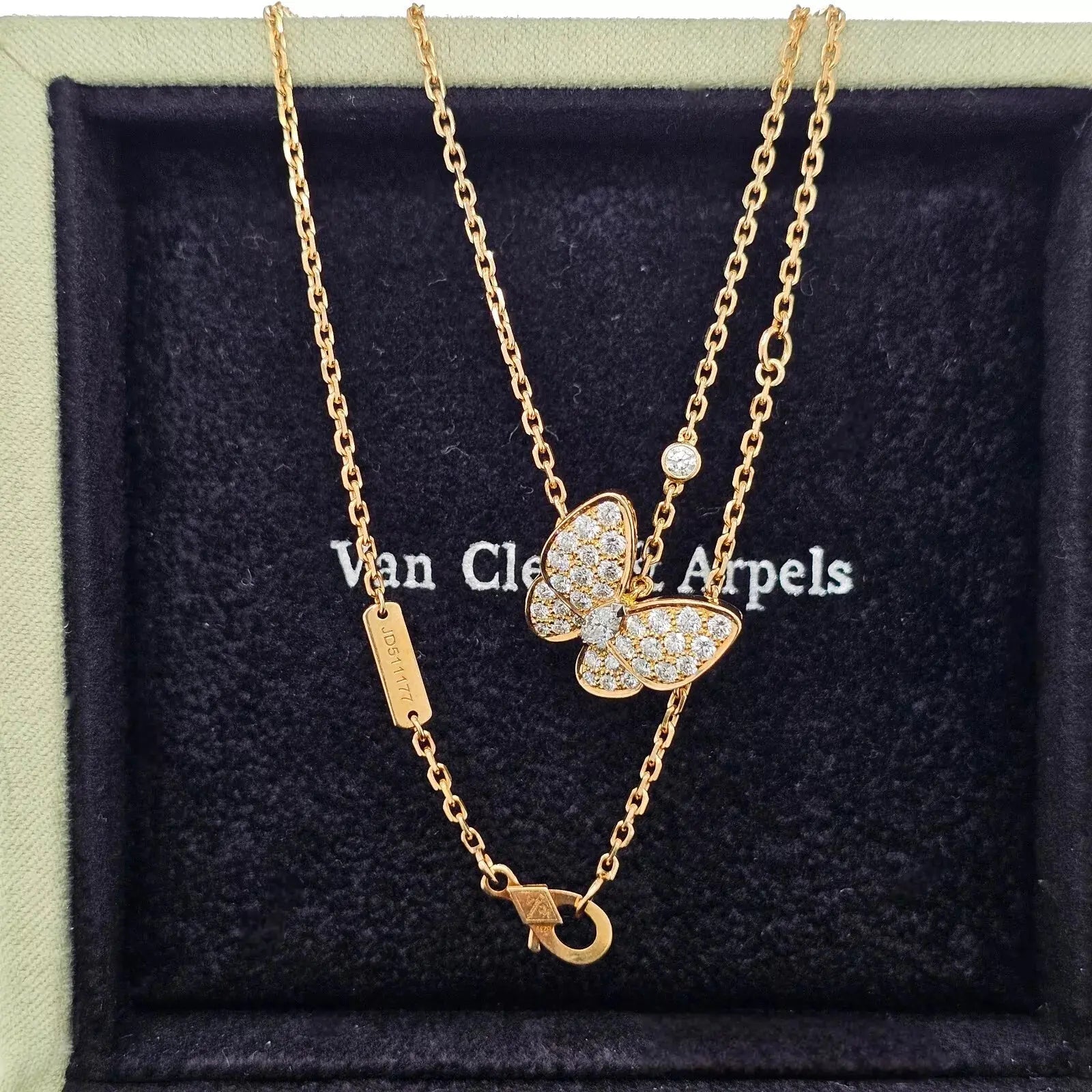 Van Cleef & Arpels Two Butterfly Necklace Chloe's Jewellers