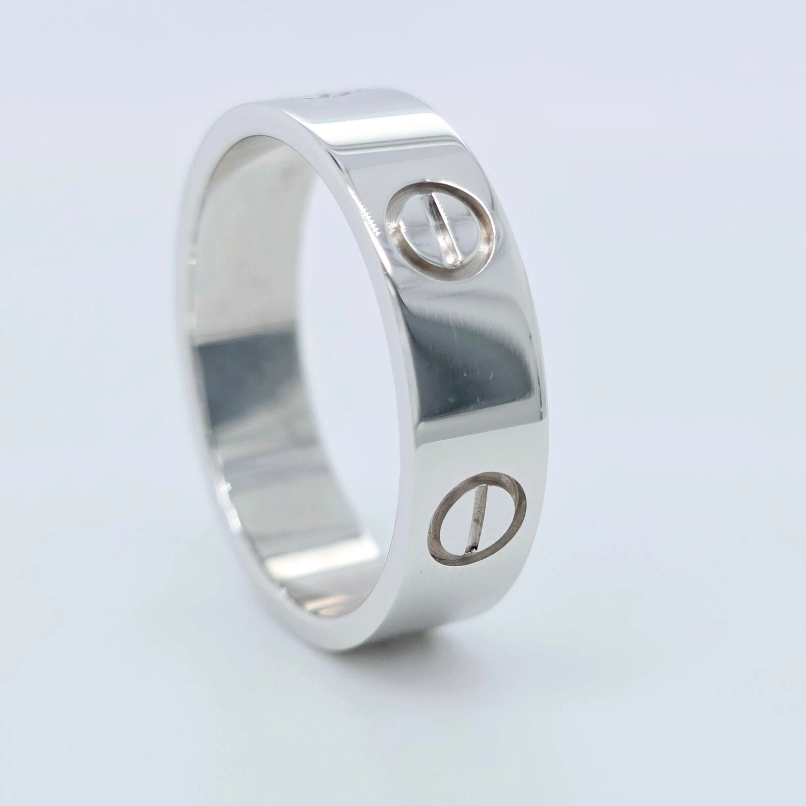 Cartier Love Ring, 18ct White Gold, Size 57 Chloe's Jewellers