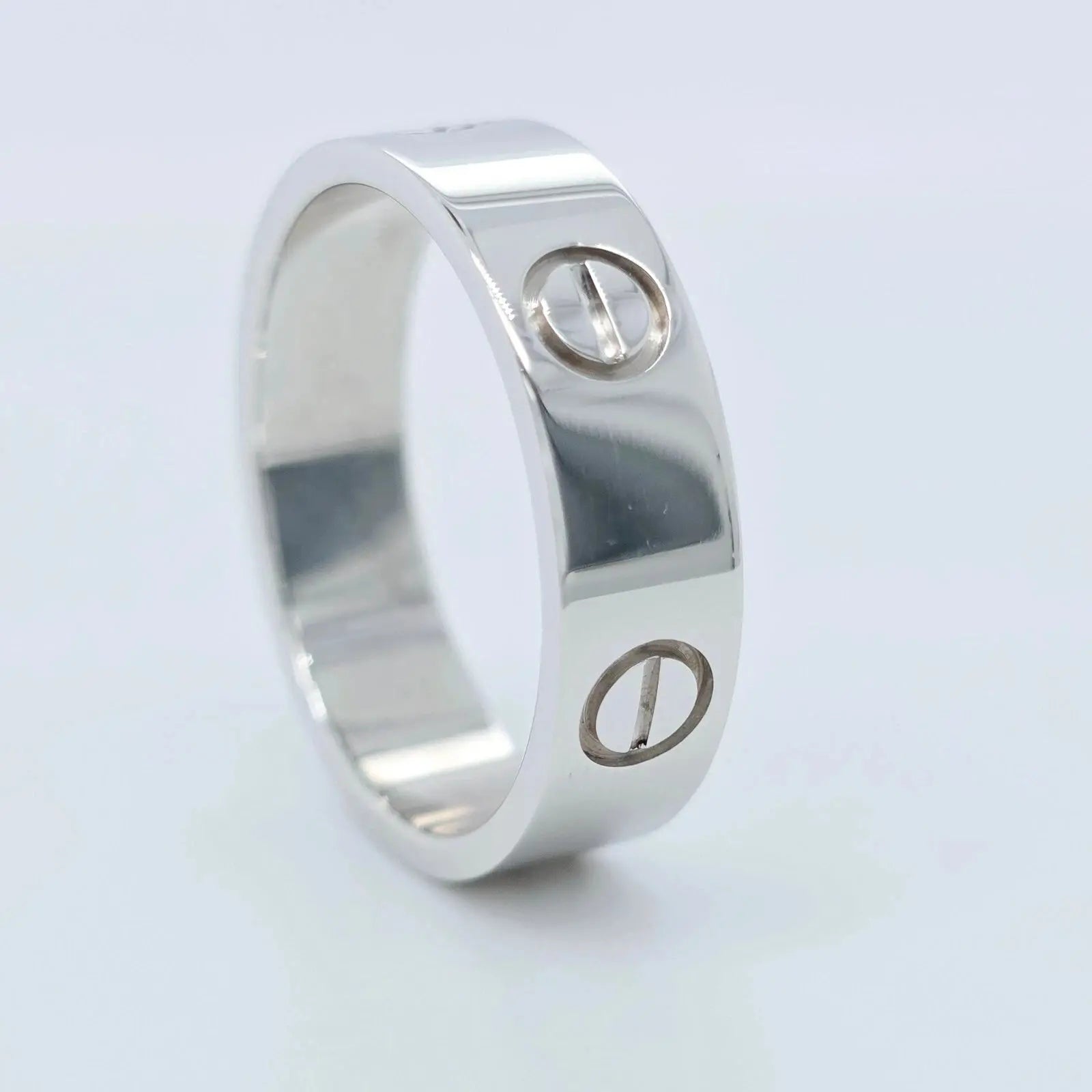 Cartier Love Ring, 18ct White Gold, Size 57 Chloe's Jewellers