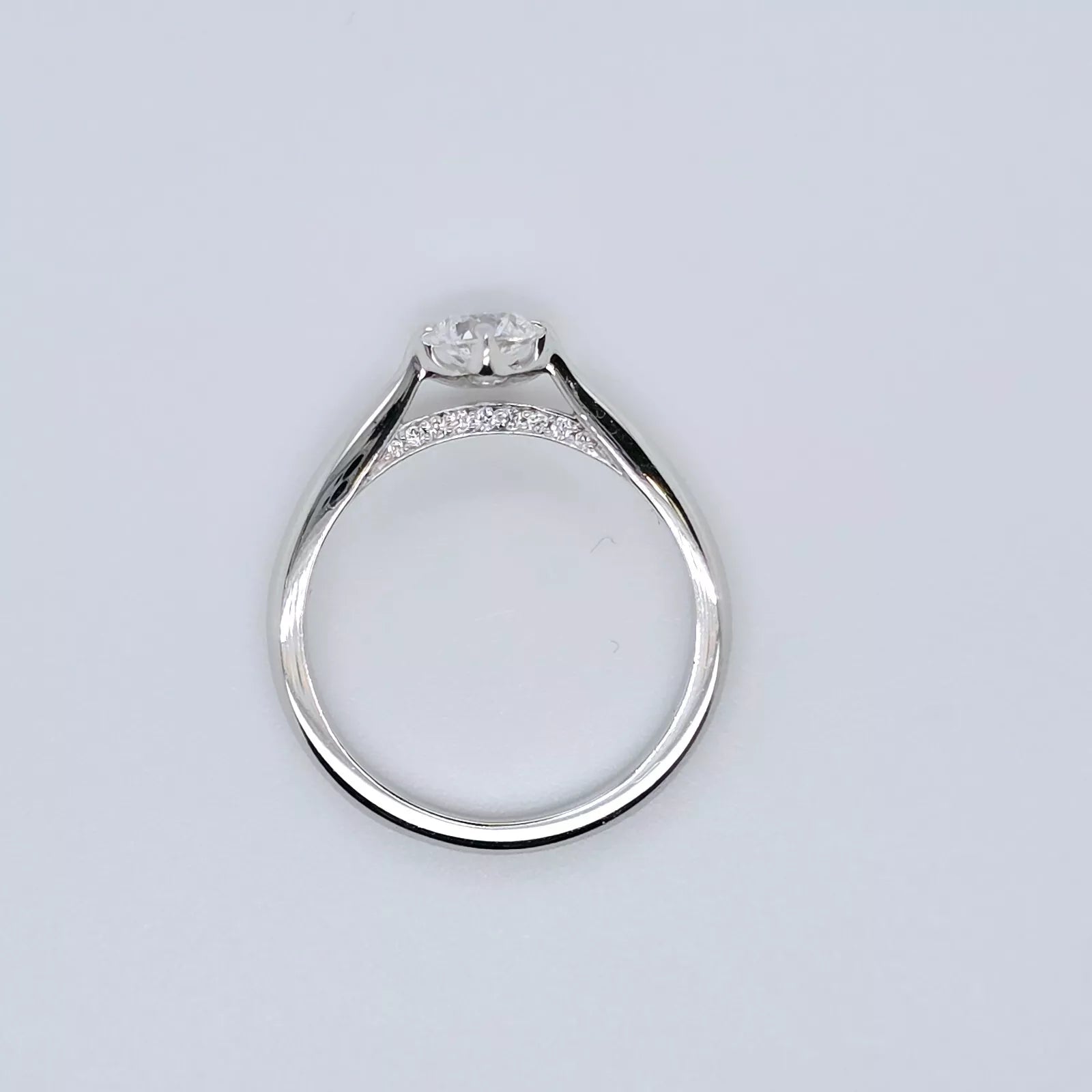 Boodles Brilliance Platinum Diamond Engagement Ring, 0.40ct Diamond, Size M