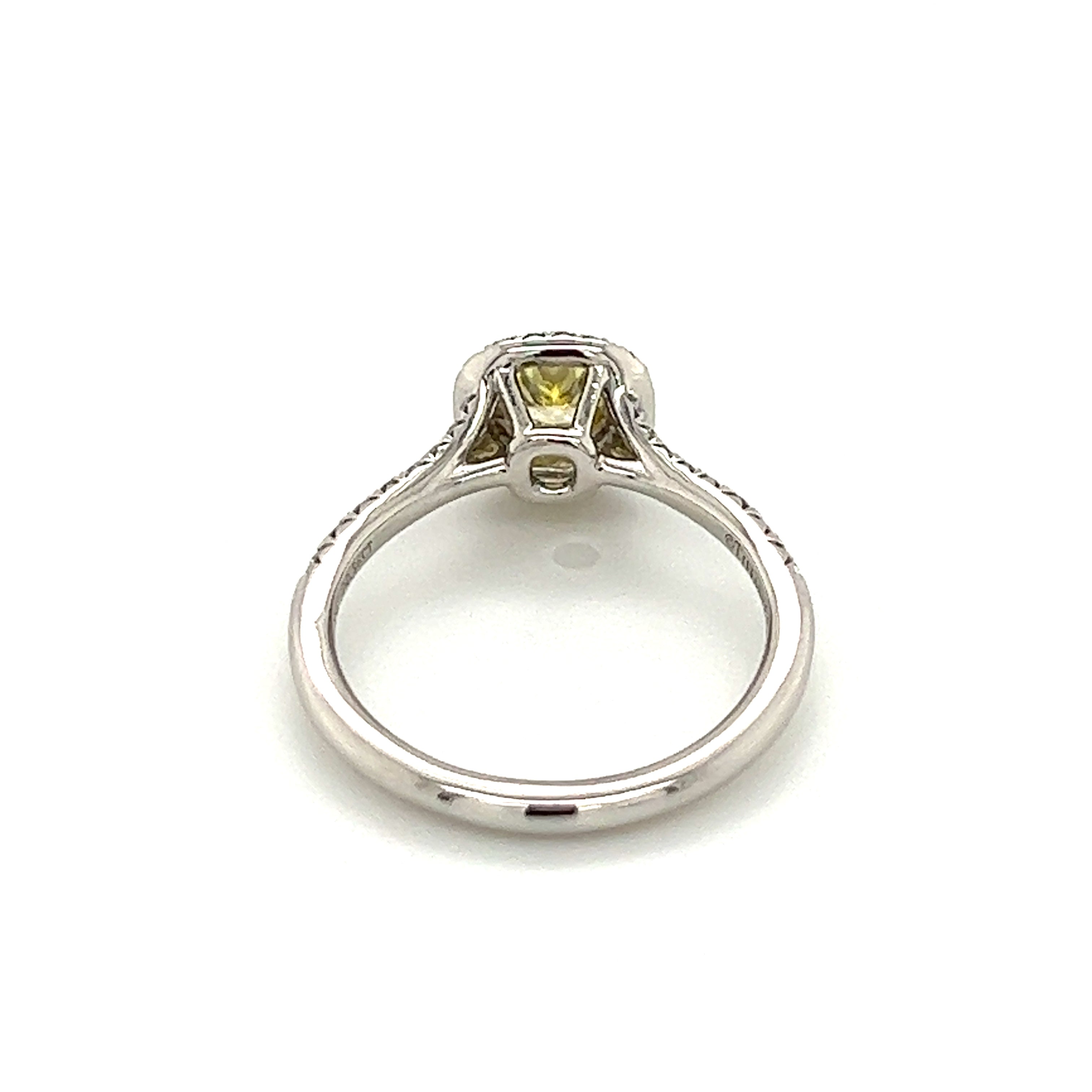 Pre-Owned | Tiffany Soleste Fancy Intense Yellow Diamond Ring