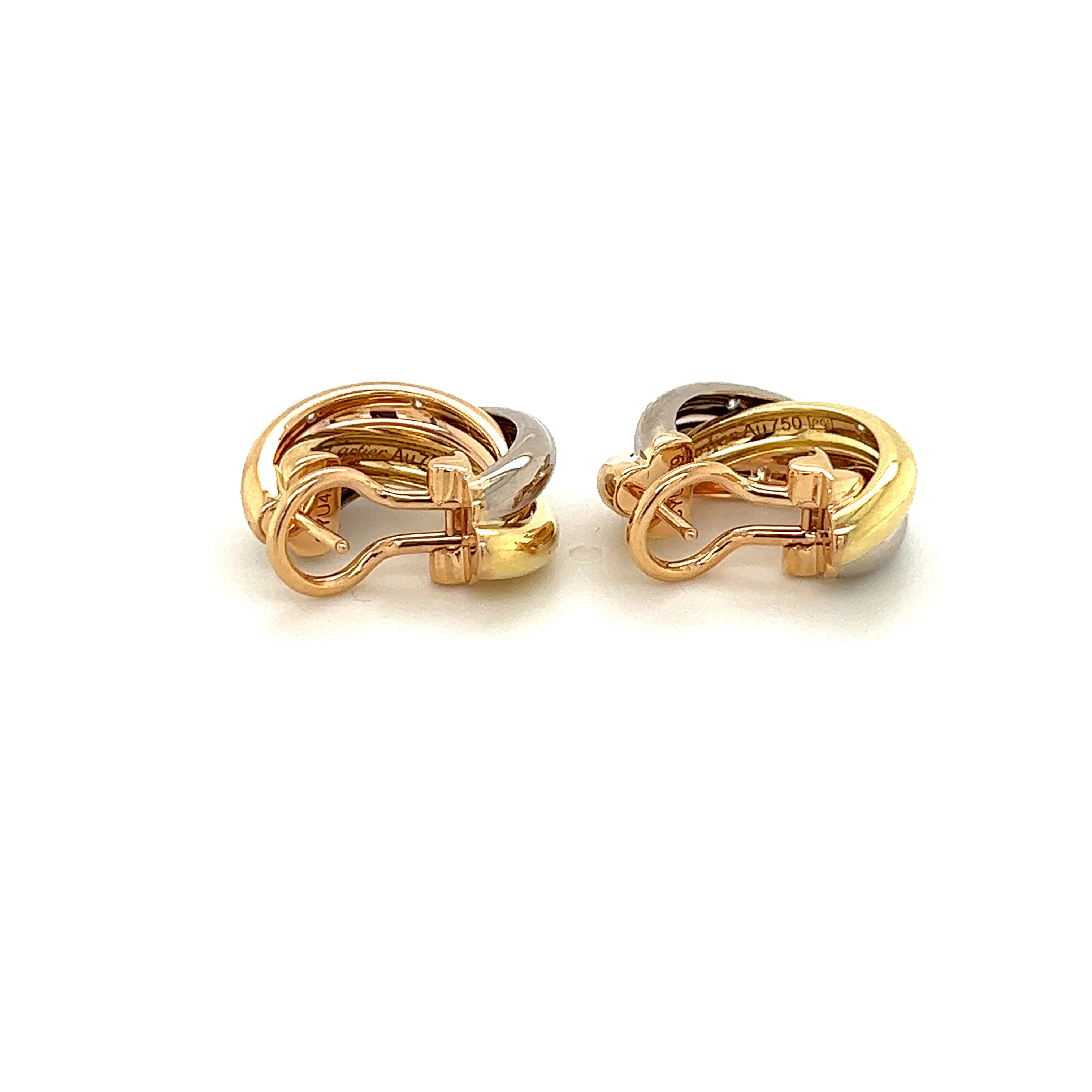 Pre-Owned | Cartier Trinity Earrings