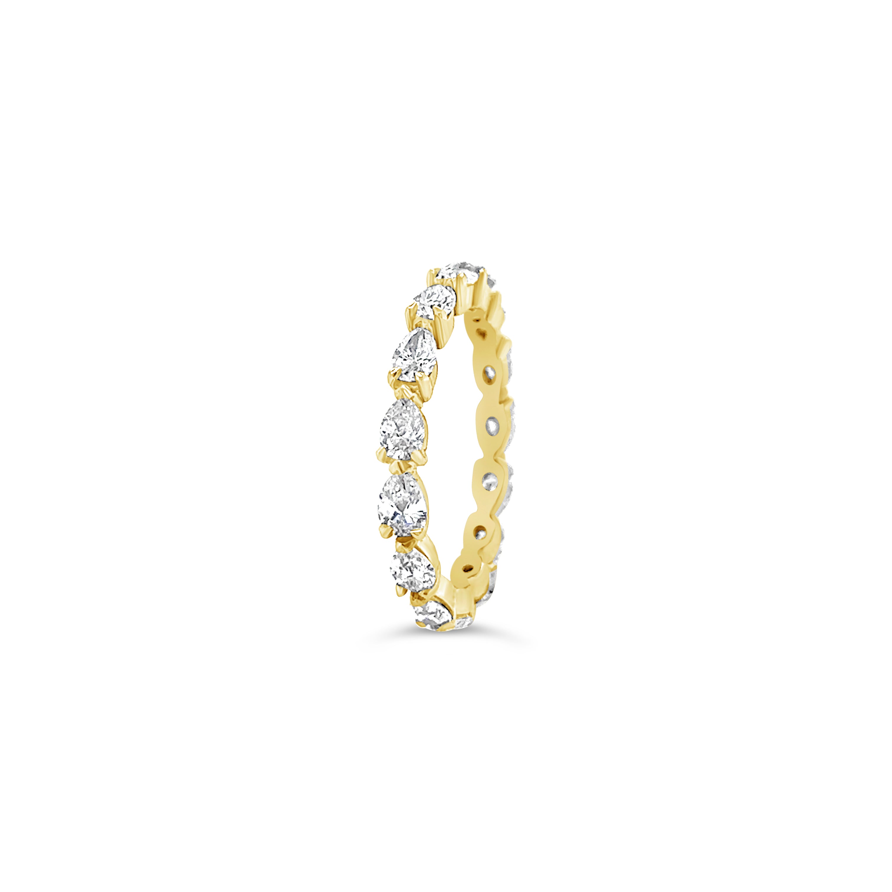Pear Diamonds Full Eternity Ring