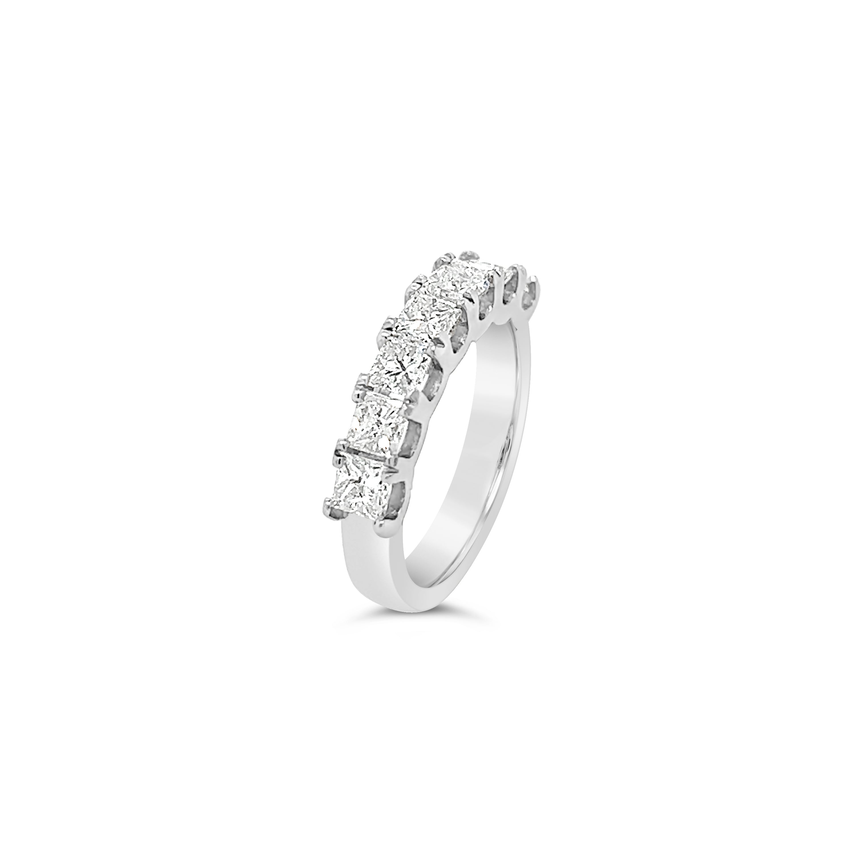 Princess Cut Eternity Ring Chloe's Jewellers