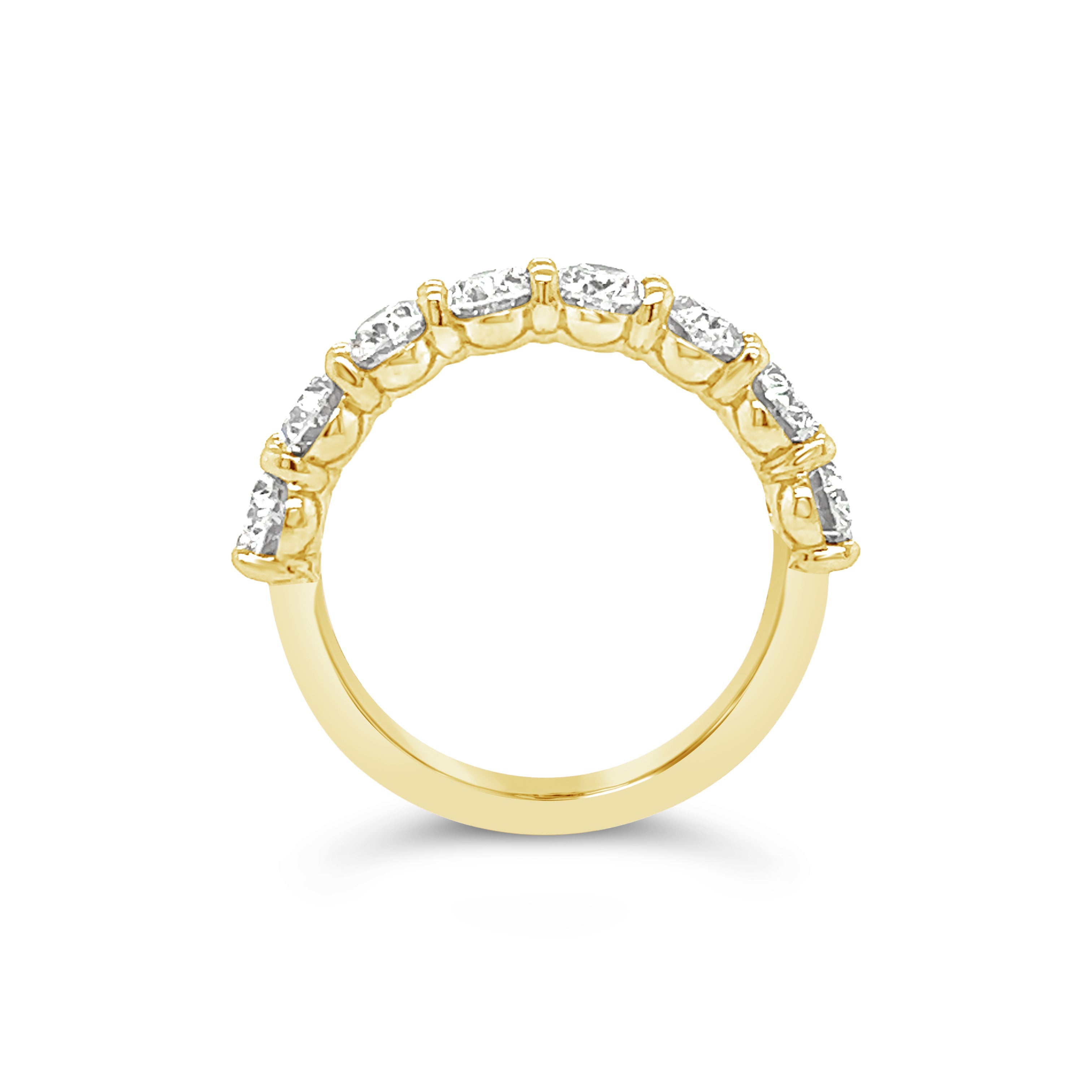 1.43ct 7-Stone Diamond Eternity Ring | F SI1 | 18K White Gold Chloe's Jewellers