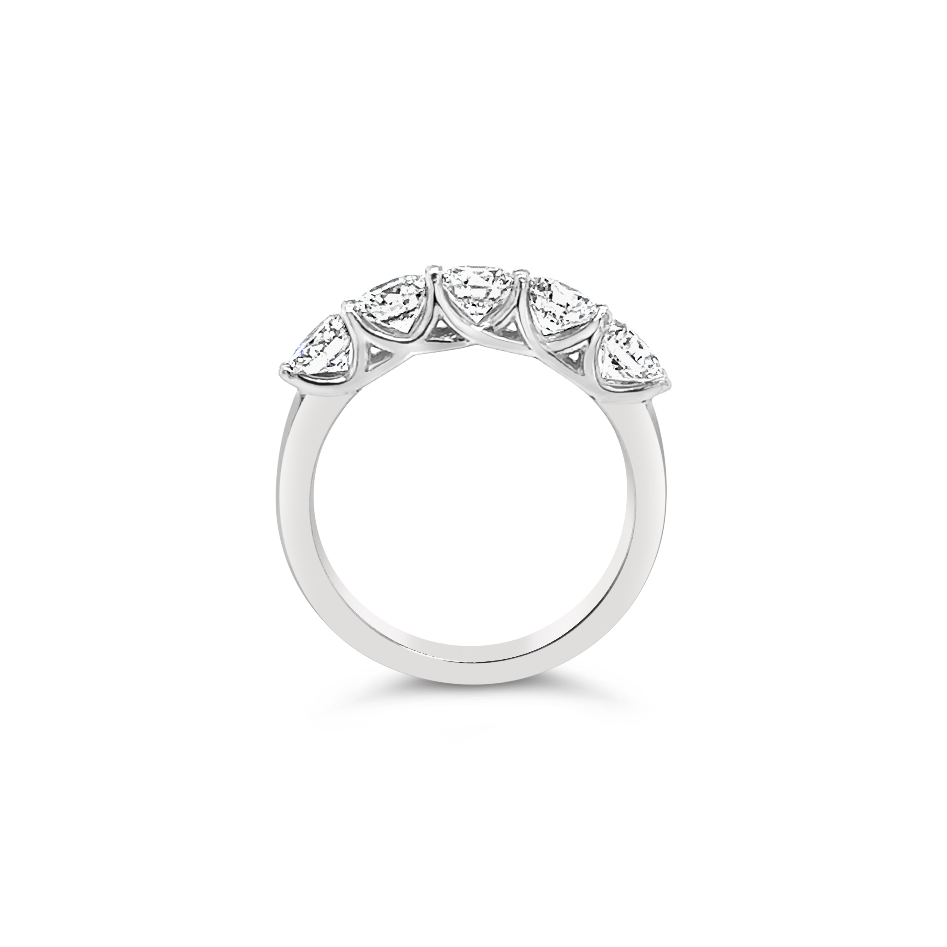5 Stone Eternity Ring