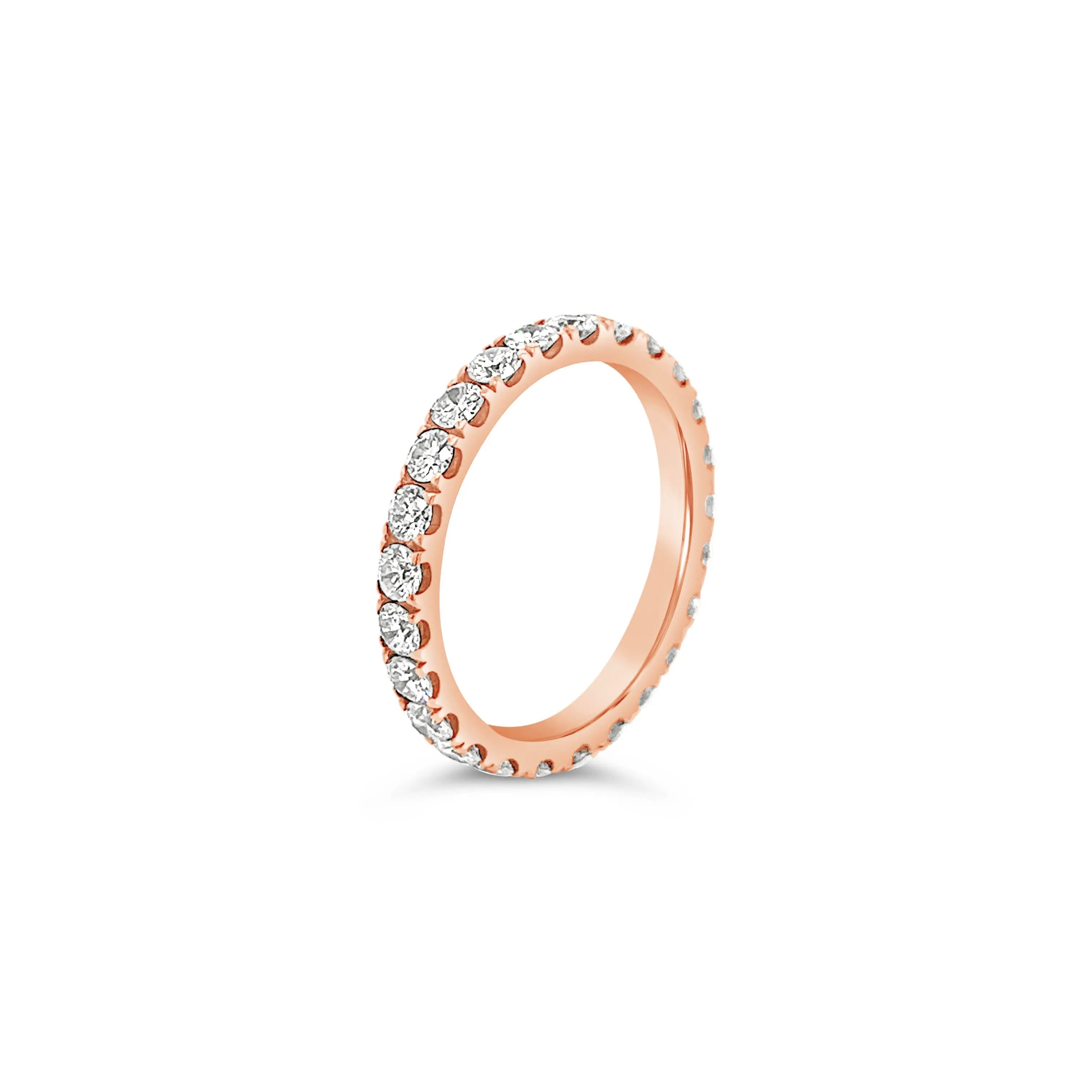 Claw Diamond Full Eternity Ring Chloe's Jewellers