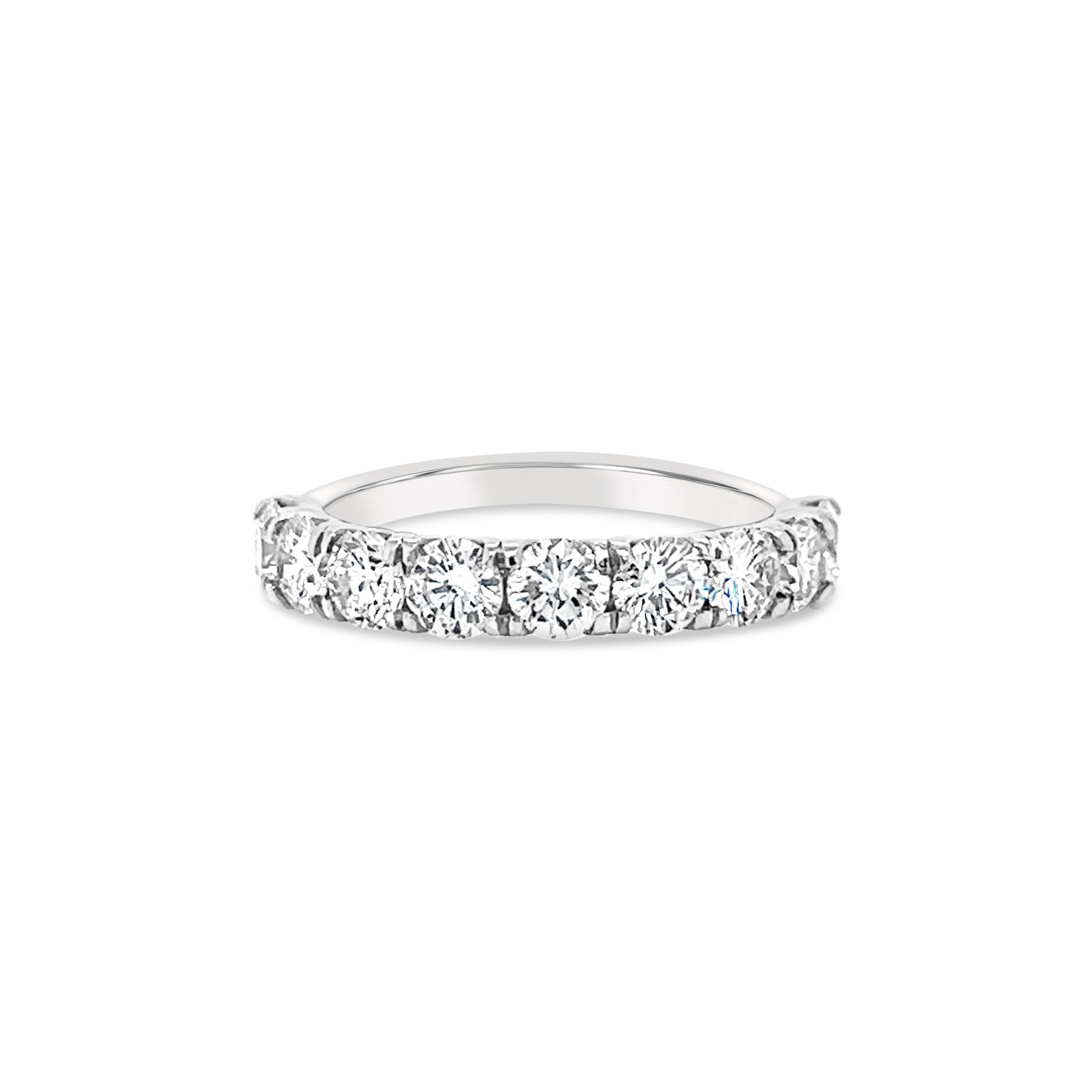 9 Stone Eternity Ring