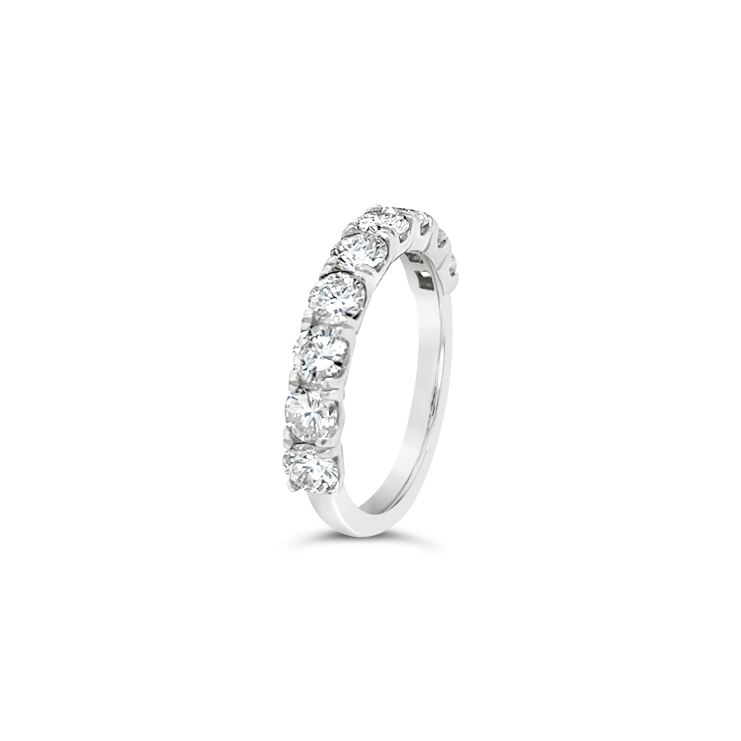 9 Stone Eternity Ring