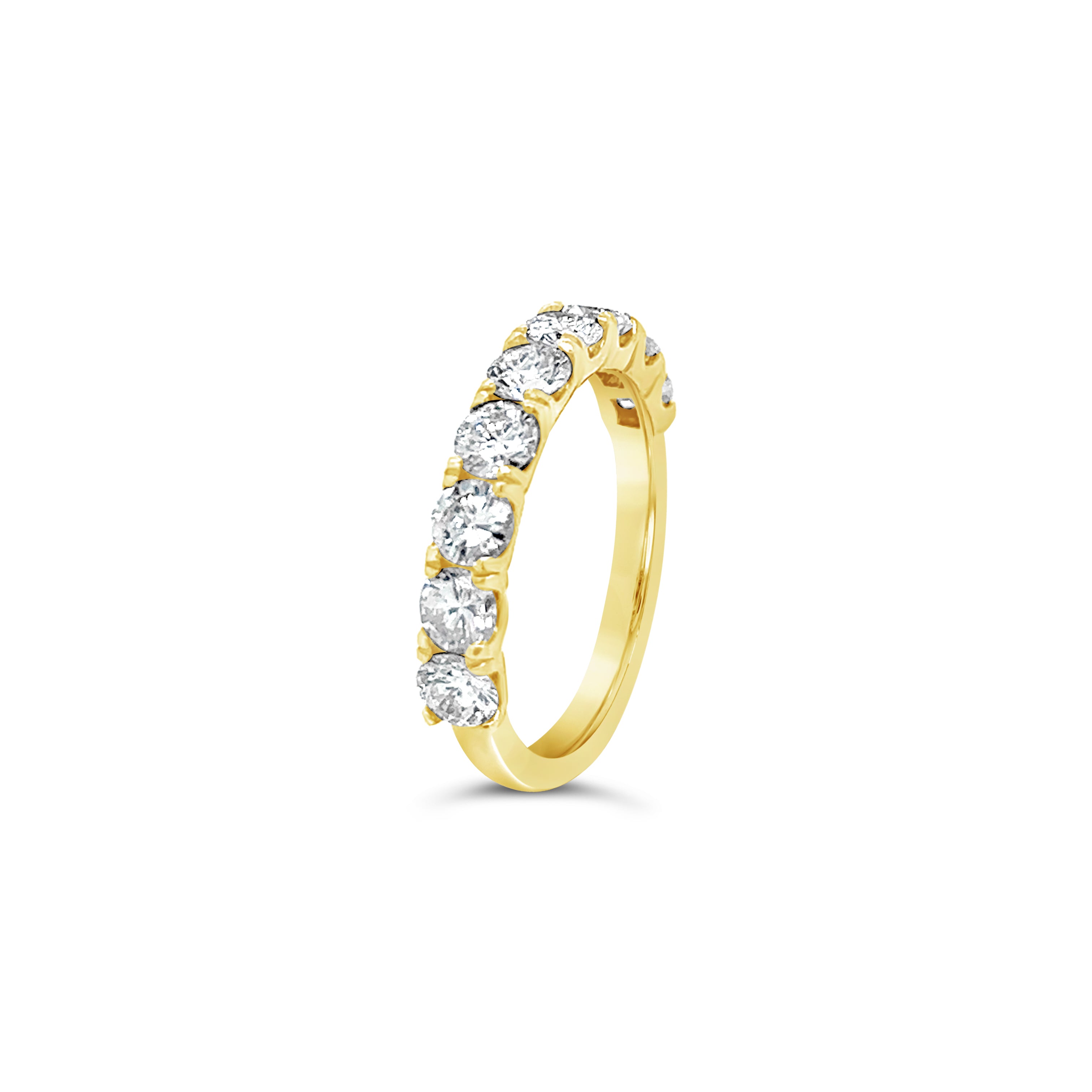 9 Stone Eternity Ring