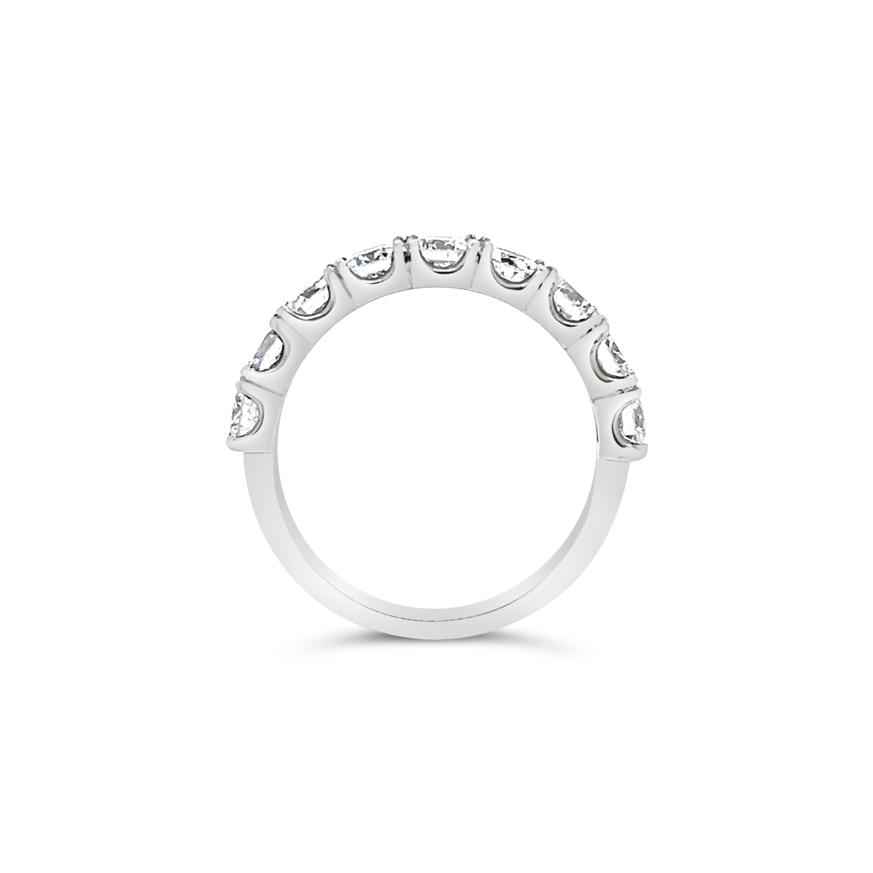 9 Stone Eternity Ring