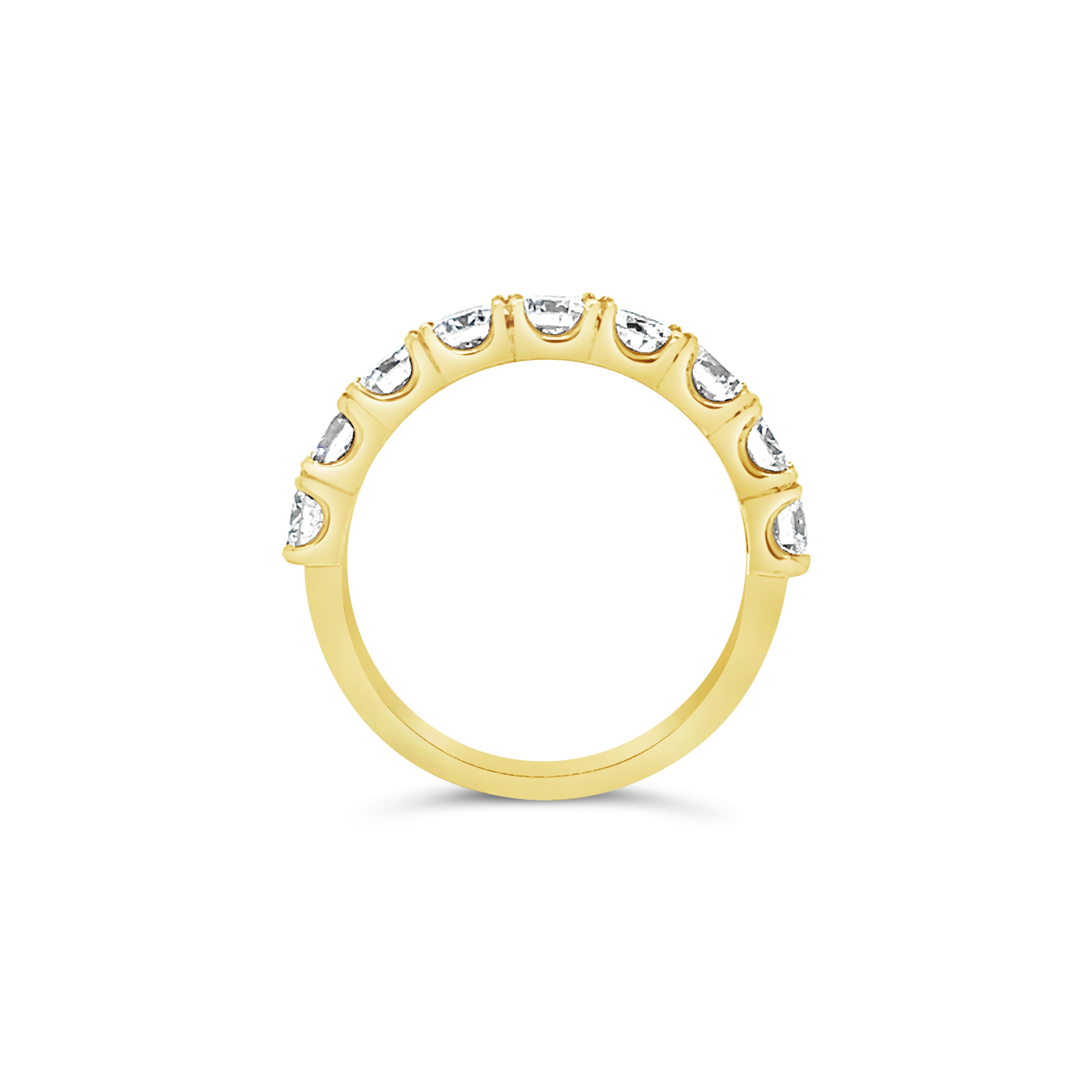 9 Stone Eternity Ring